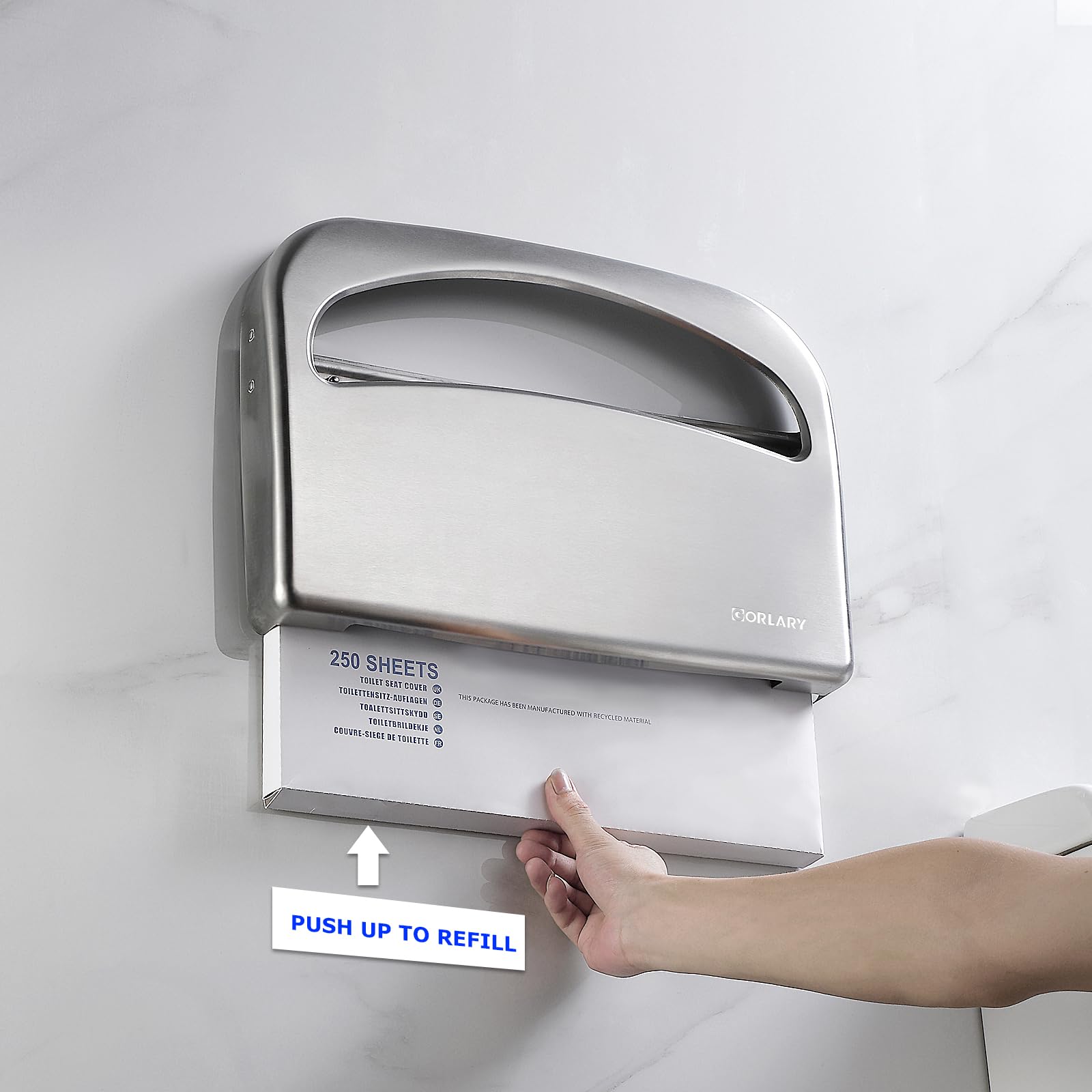 Commercial Toilet Seat Cover Dispenser Wall Mount