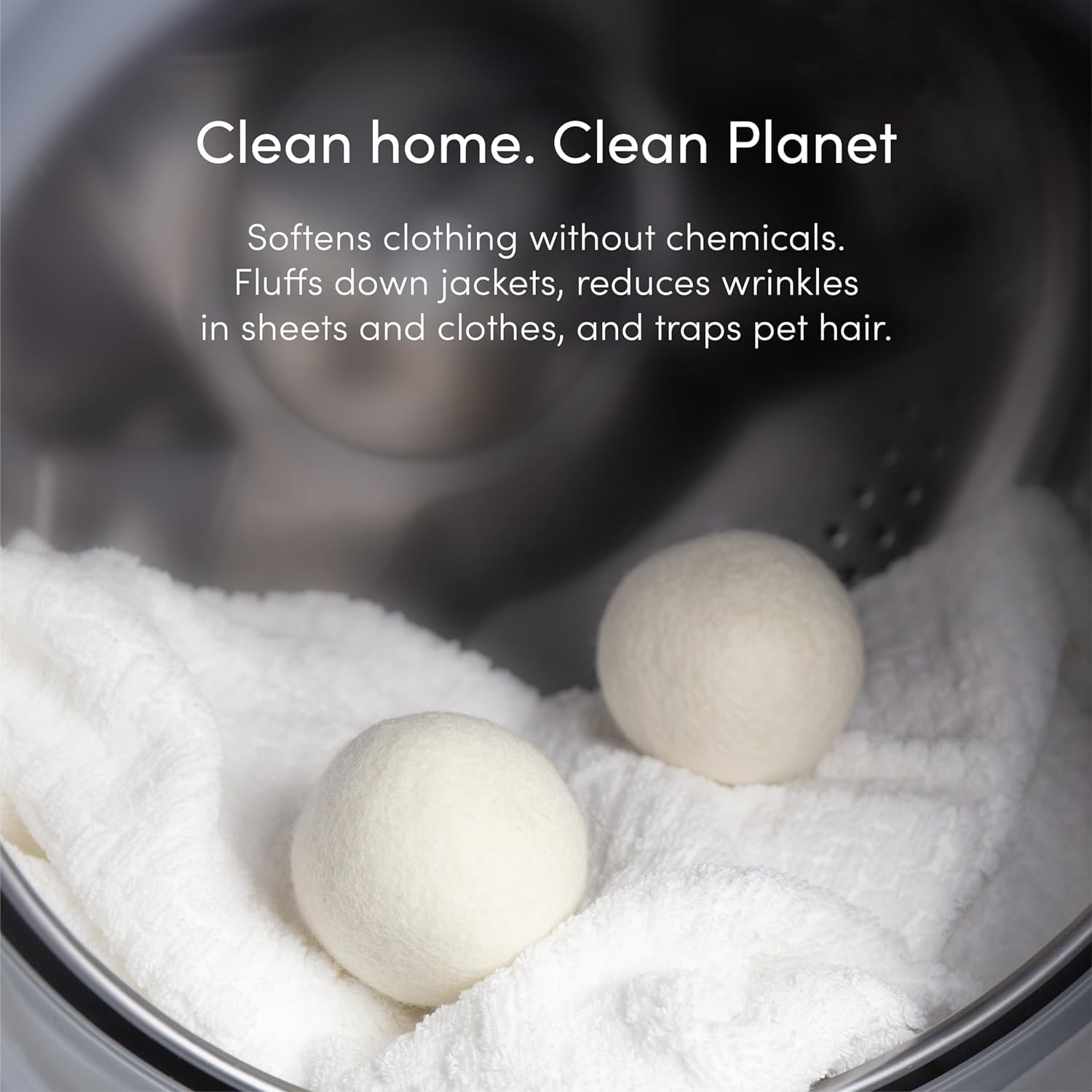 100% New Zealand Wool Dryer Balls (3 Count)