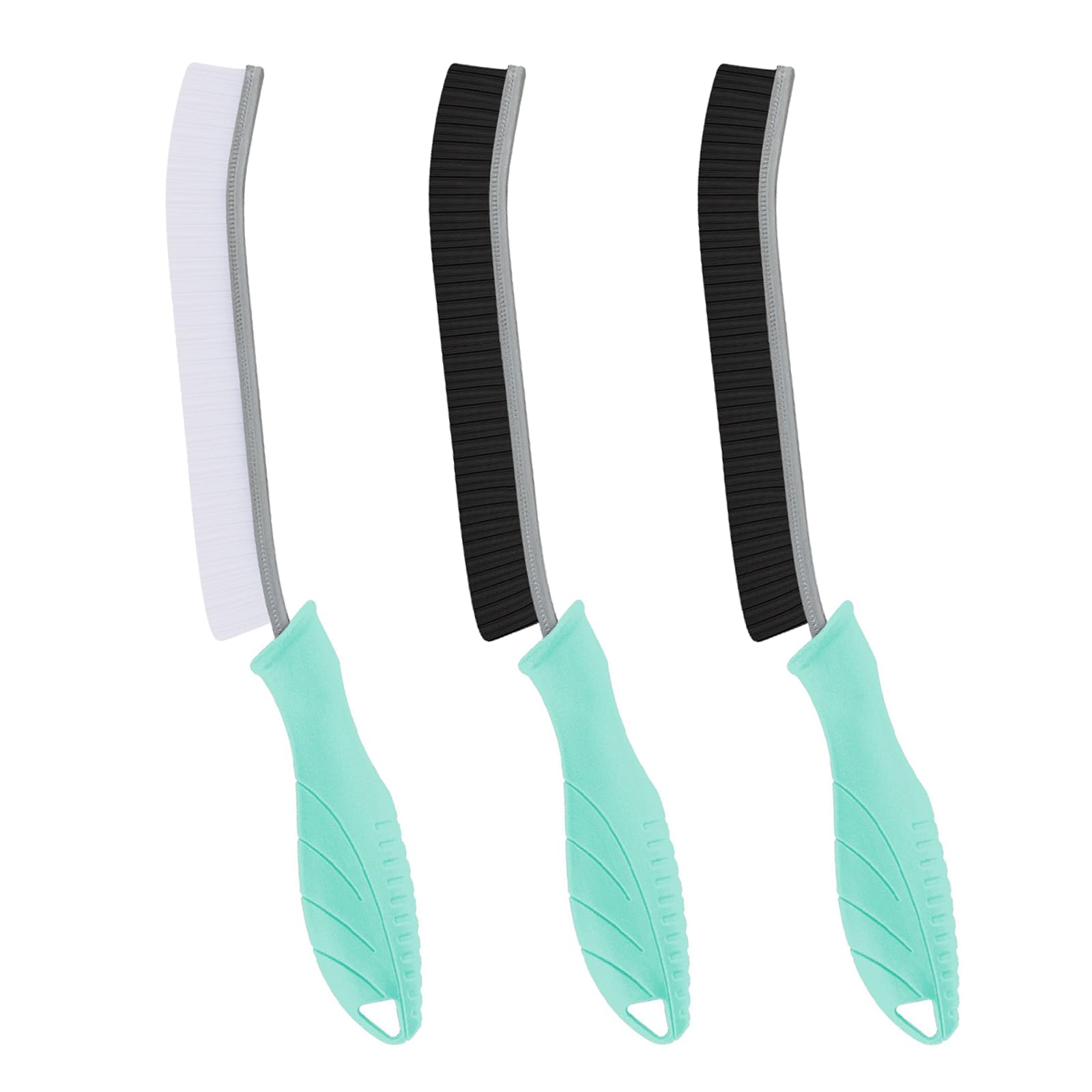 3Pcs Hard Bristle Crevice Cleaning Brush (3 Count)