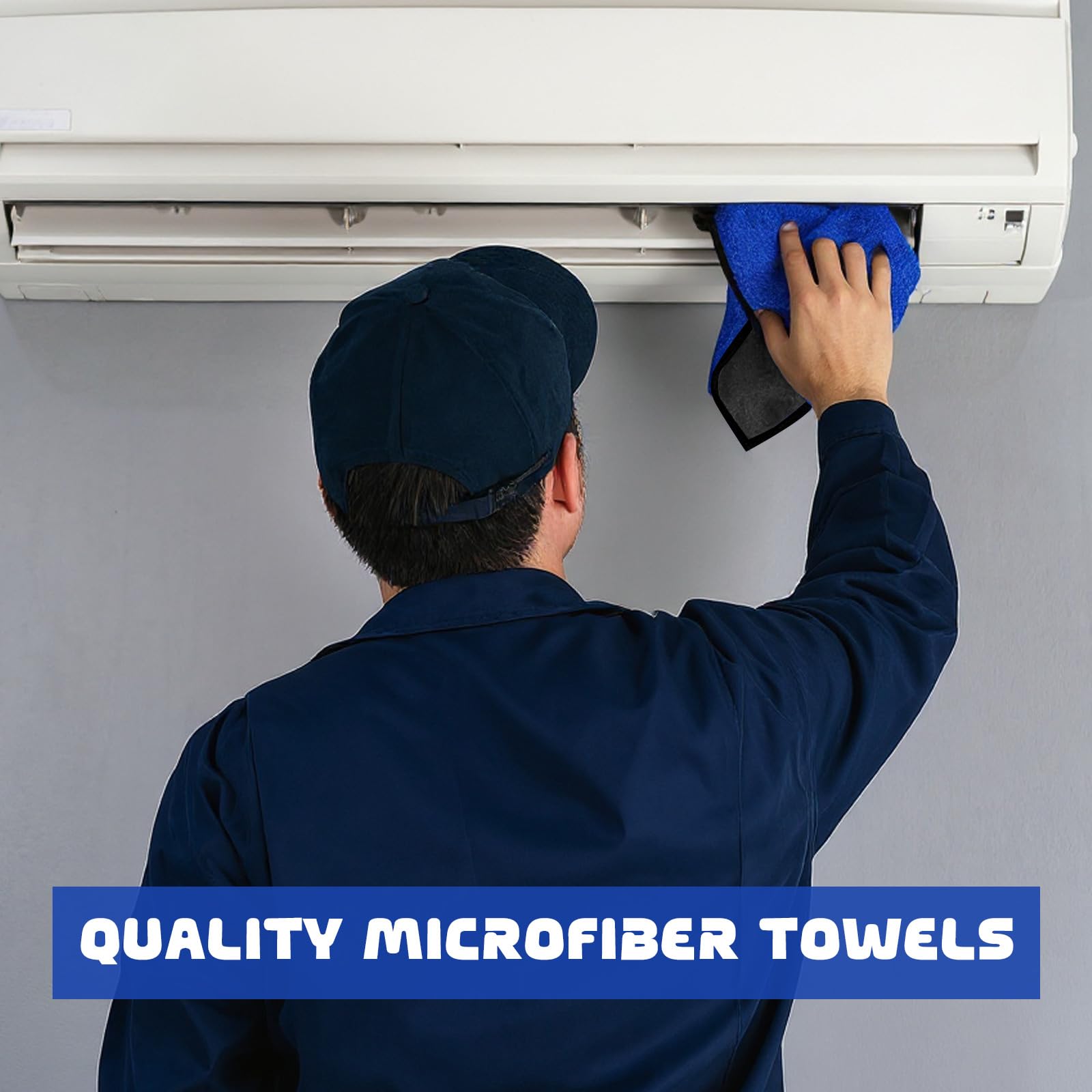 50 Pcs Microfiber Towels (50 Count)