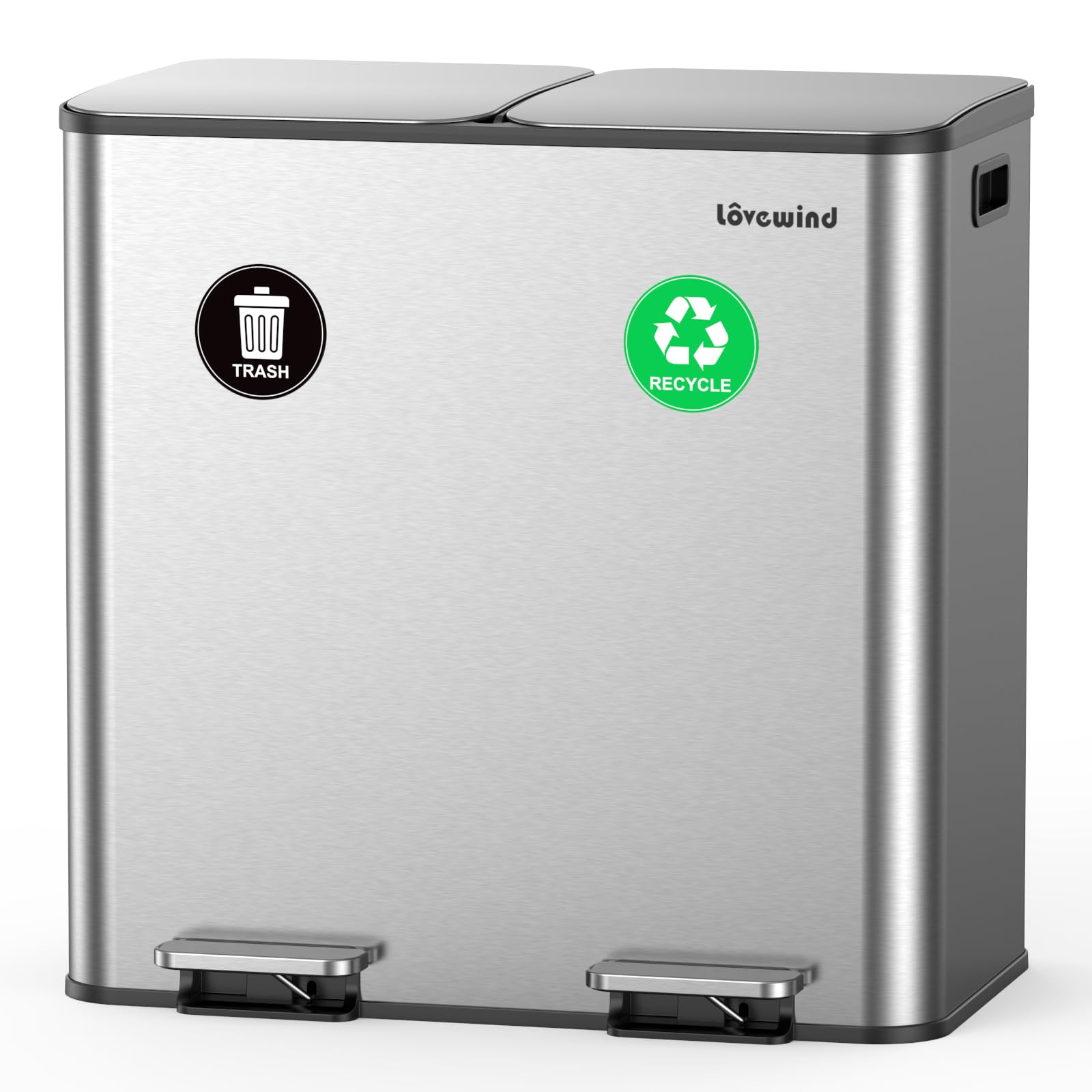 Trash Can 2 x 10.5 Gallon (2 Count)