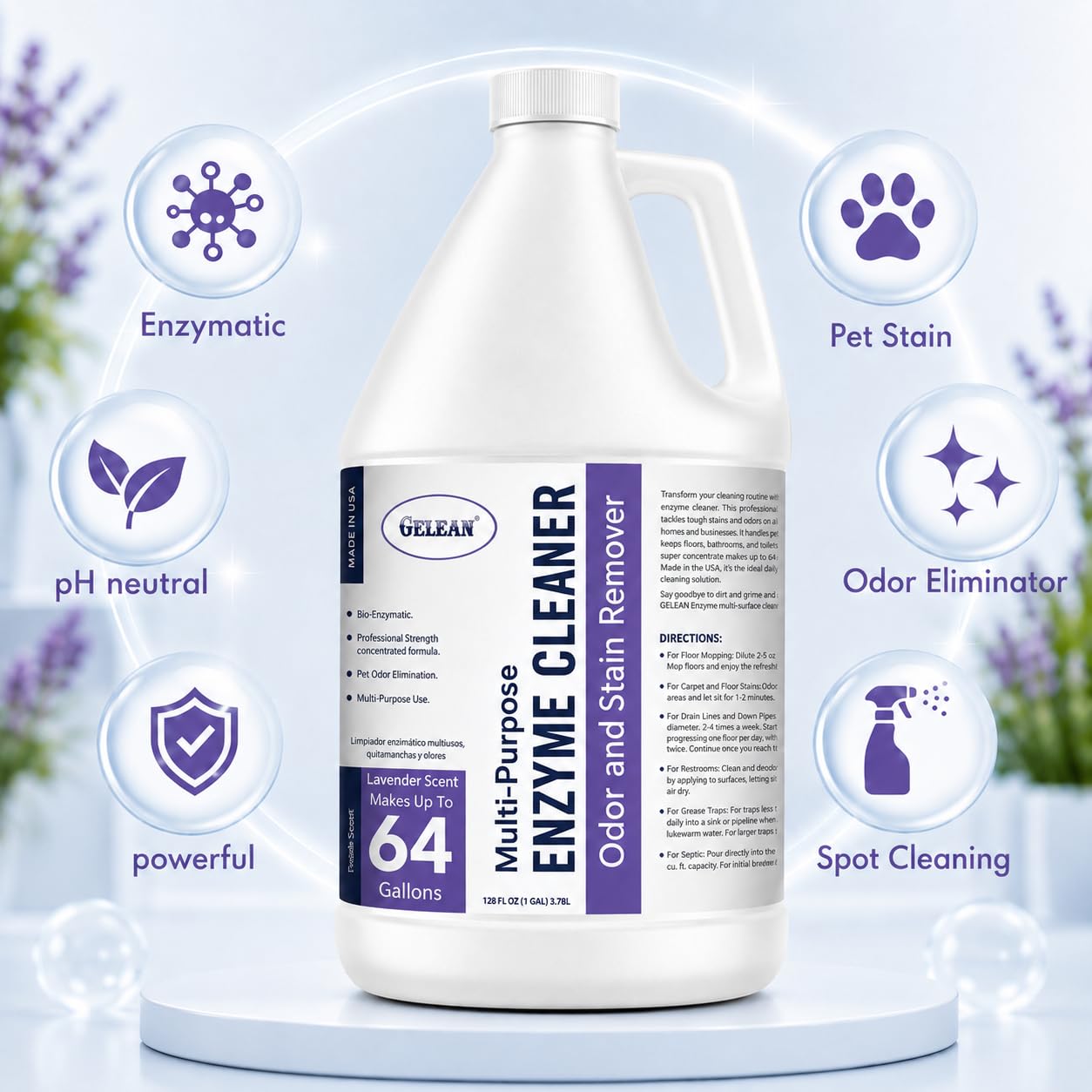 Enzymatic Cleaner Multi (128 Fl Oz)
