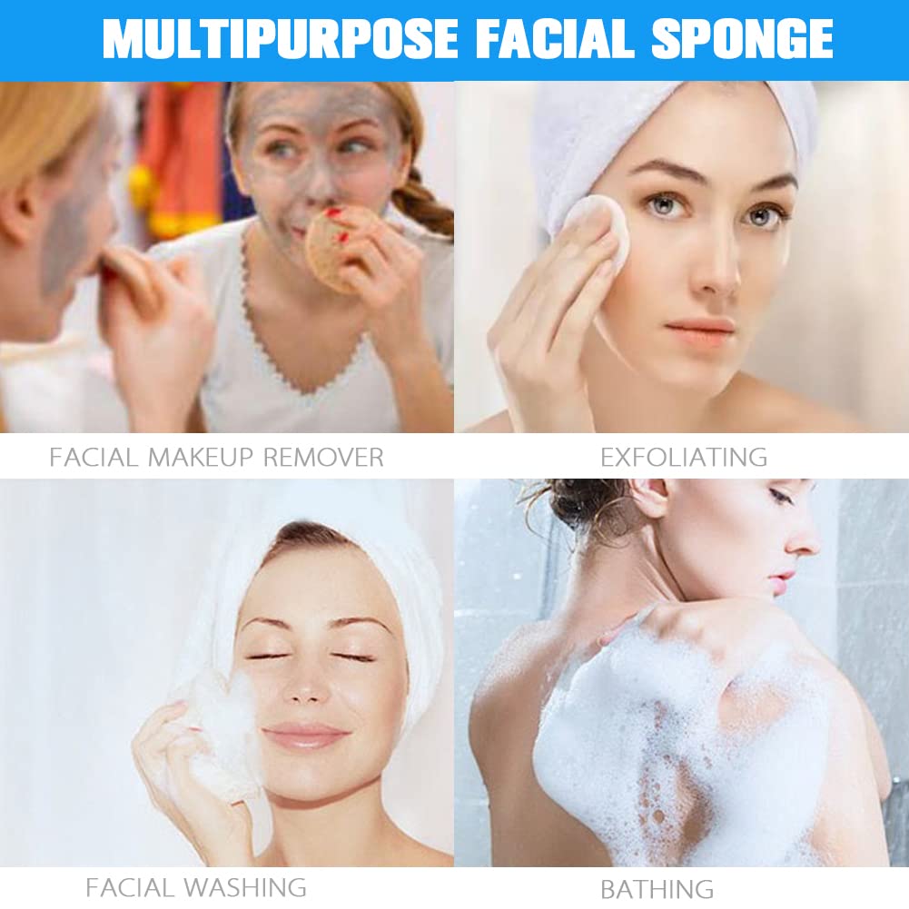 Facial Sponge Compressed (60 Count)