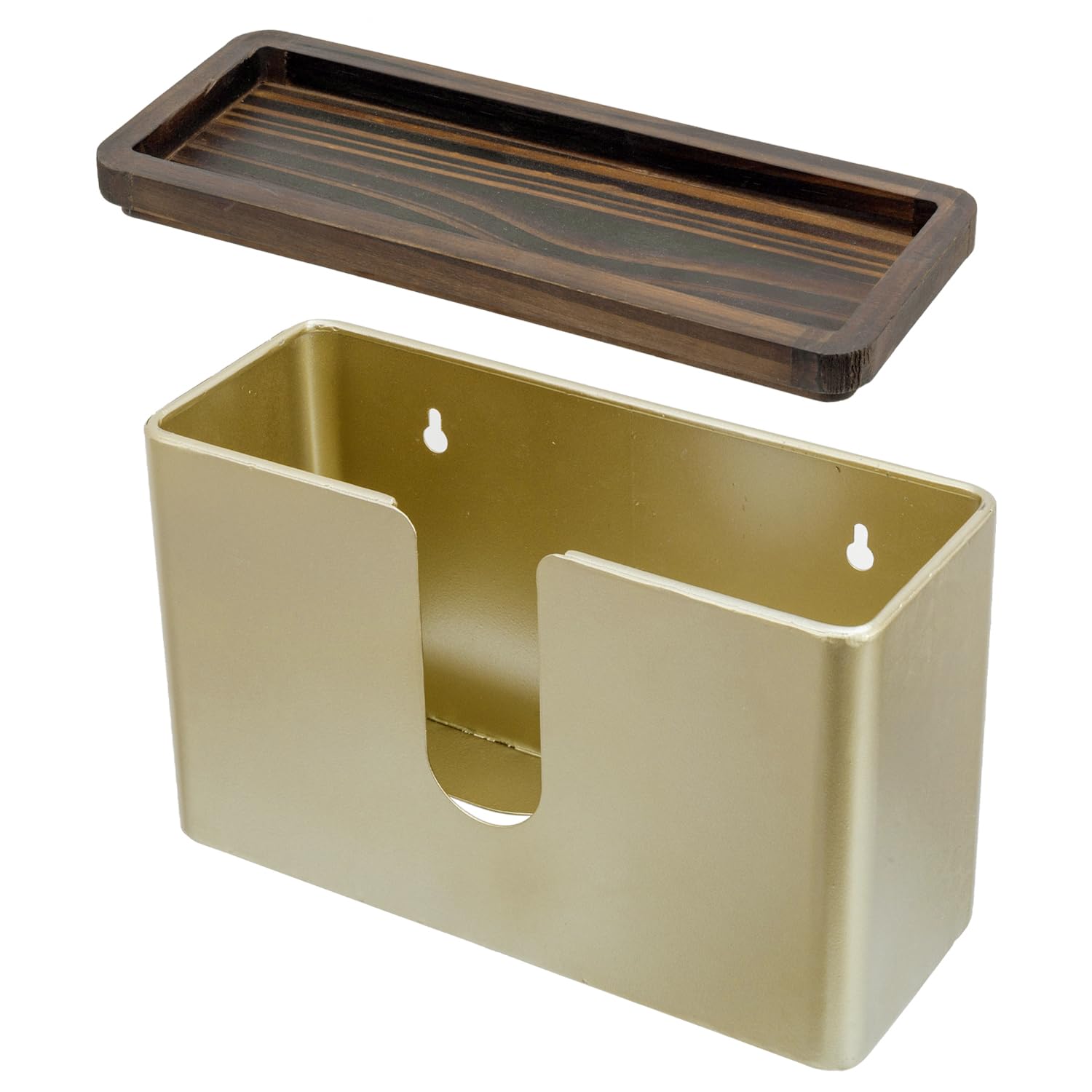 Gold Wall Mounted Paper Towel Holder