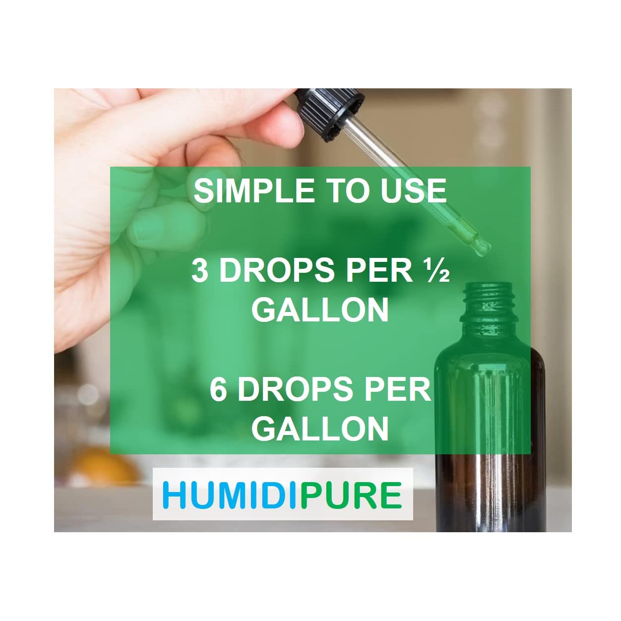 Natural Food Grade Concentrate. 200 day+ Humidifier Treatment Additive*. Prevent Slimy