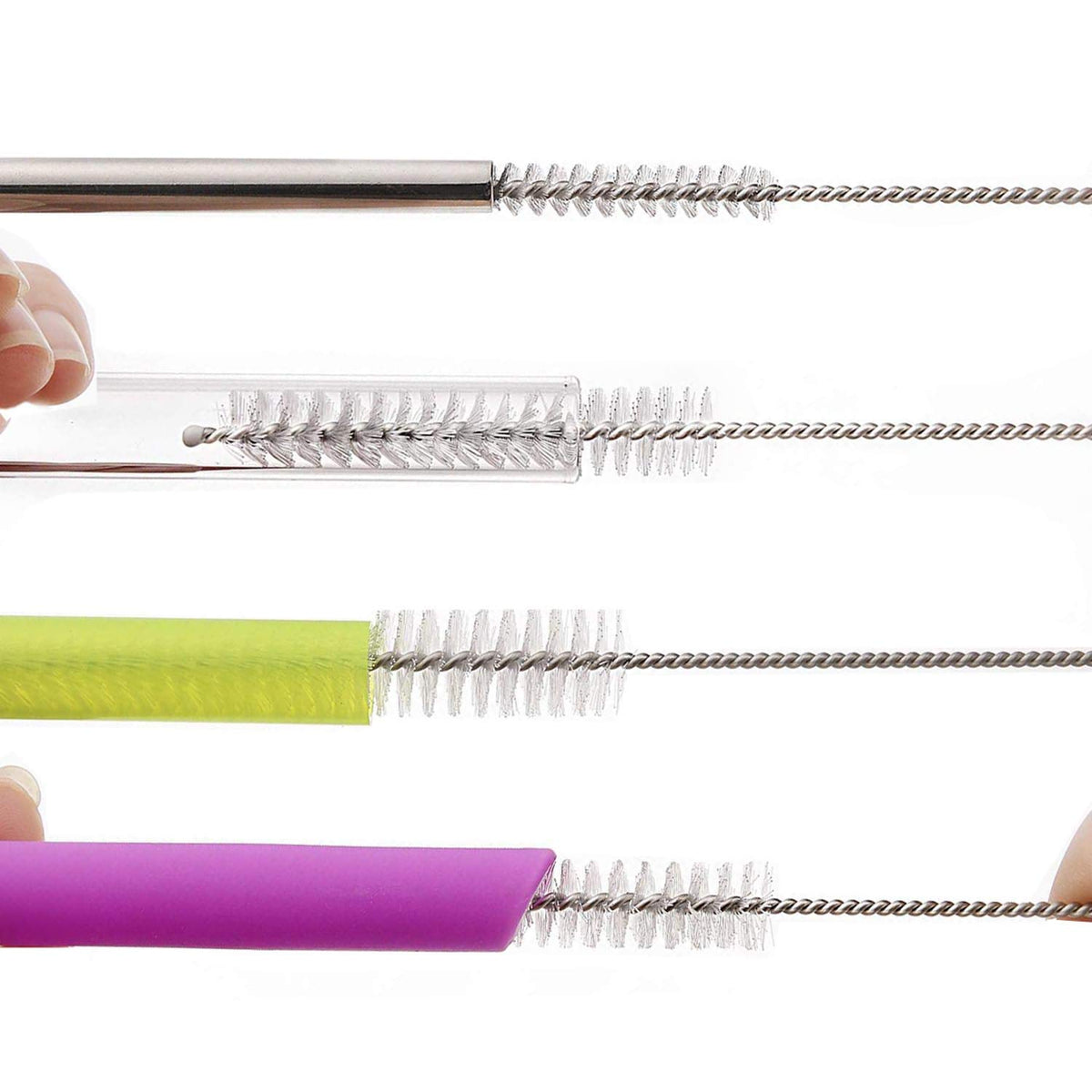12 Inch Extra Long Straw Brush Cleaner (10 Count)