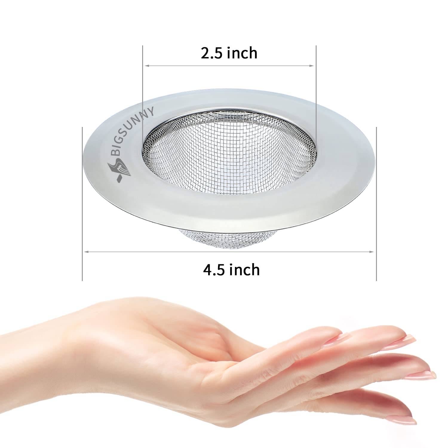 Mesh Sink Strainer Set of 2 (2 Count)