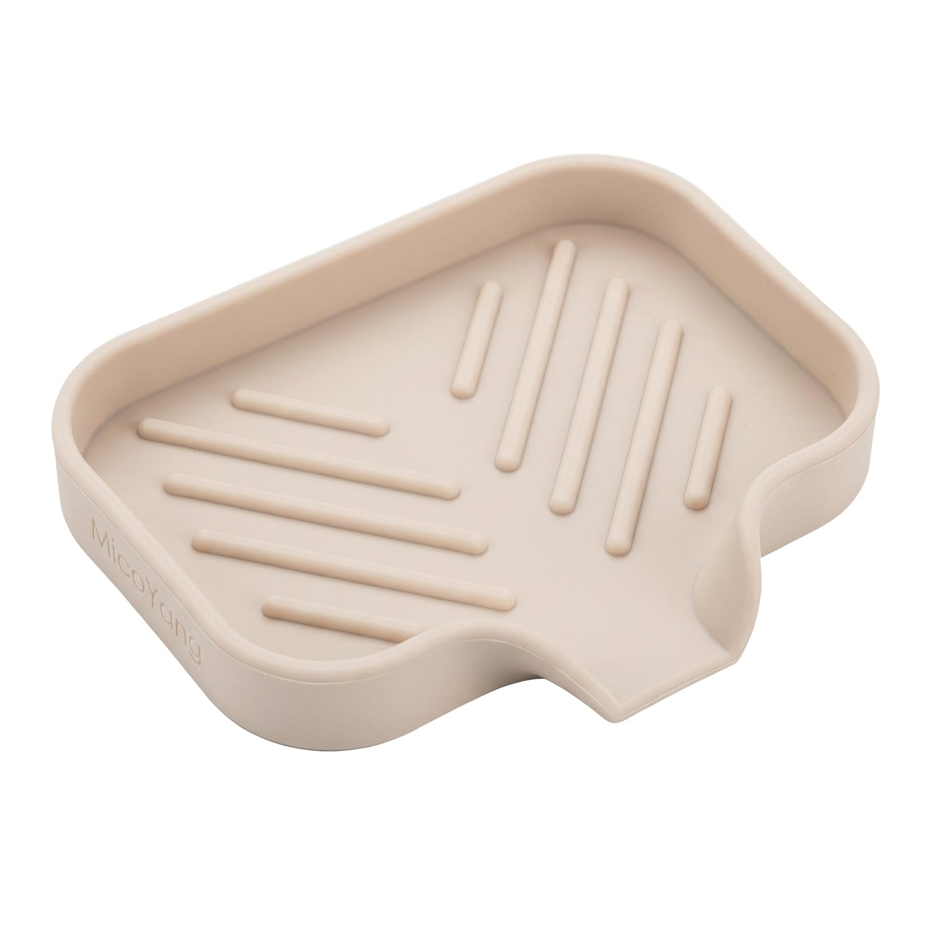 Silicone Soap Dish with Drain Spout