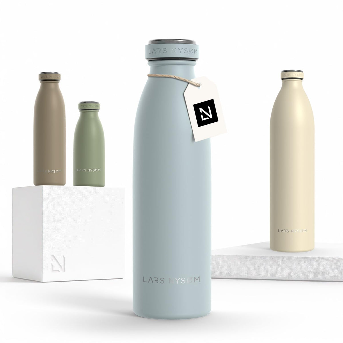 Stainless Steel Insulated Water Bottle 12oz 17oz 25oz 34oz 51oz