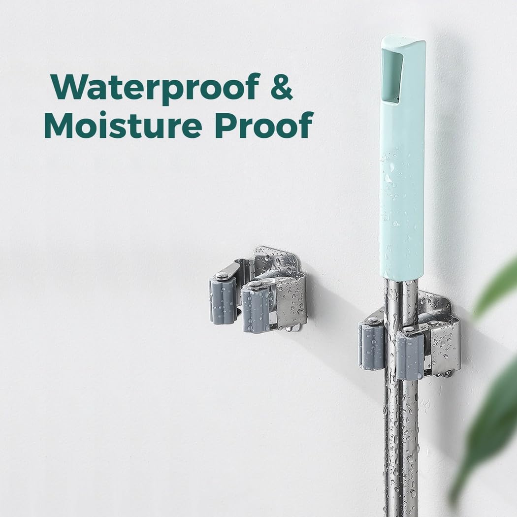Wall Mounted Mop and Broom Holders