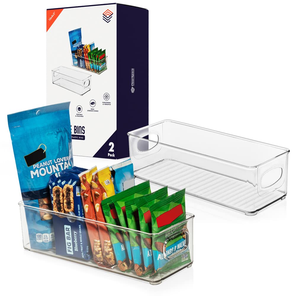 Plastic Pantry Organization and Food Storage Bin
