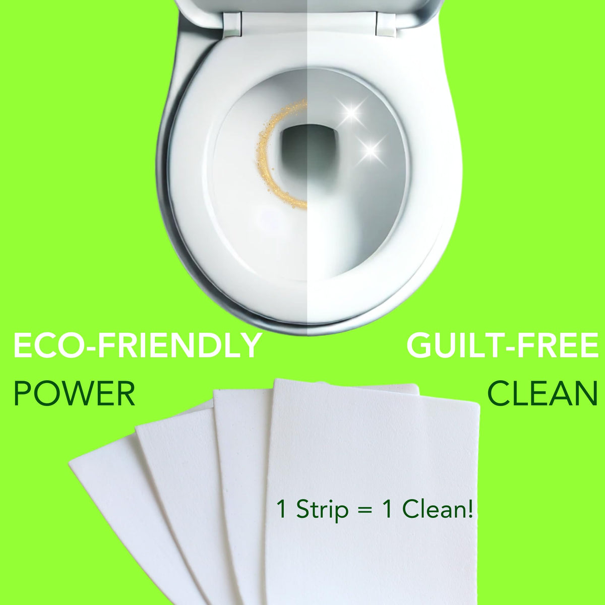 Toilet Bowl Cleaner Strips 60 Count