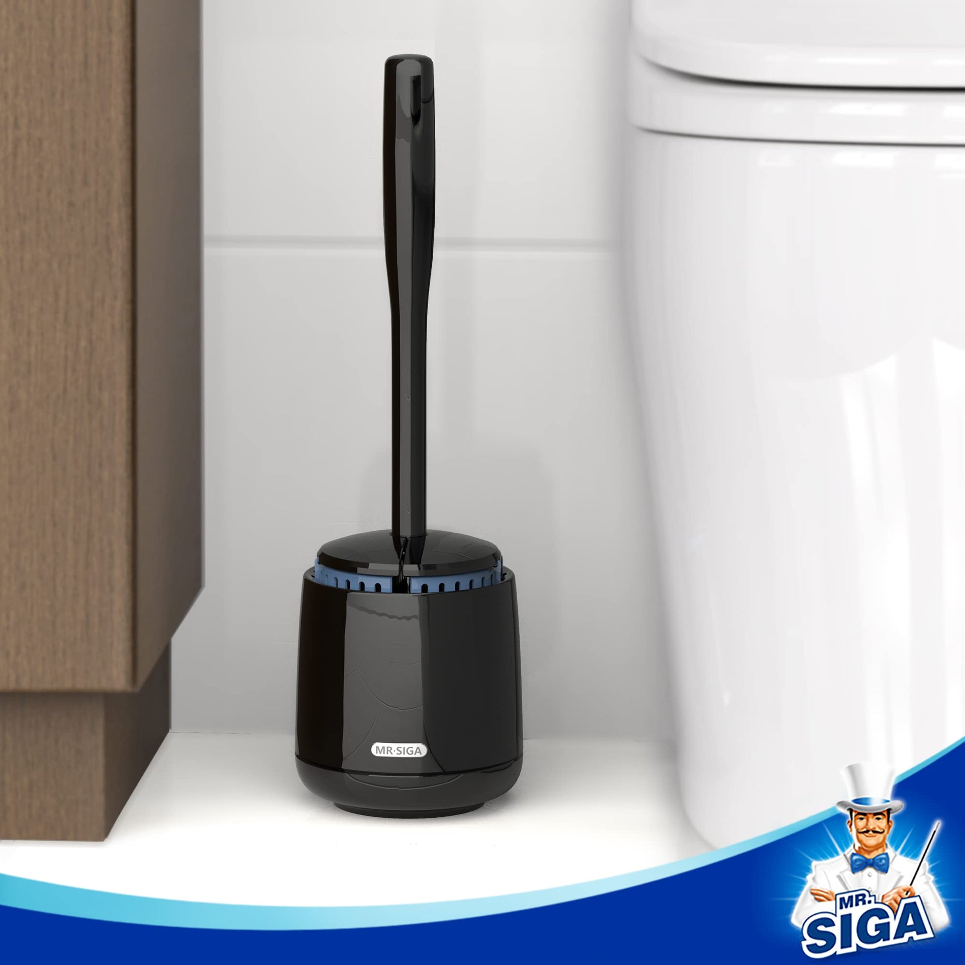 Toilet Bowl Brush and Holder