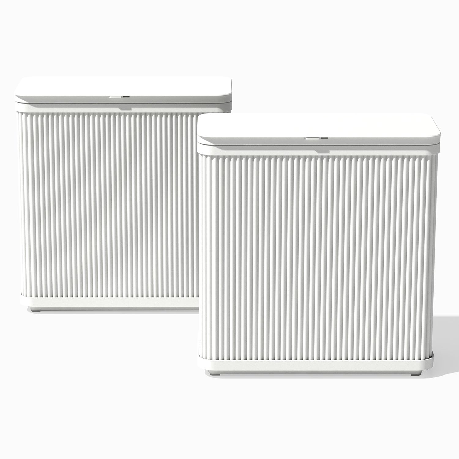 Tambour Waste Bin (2 Count)