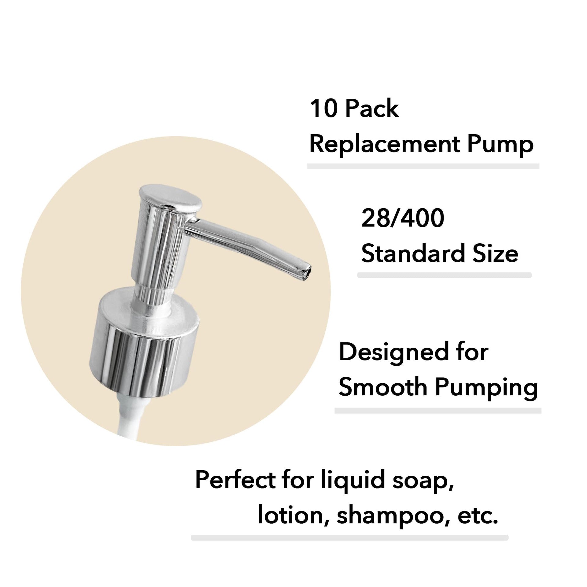 10 Pump Head Replacement for Soap Dispenser (10 Count)