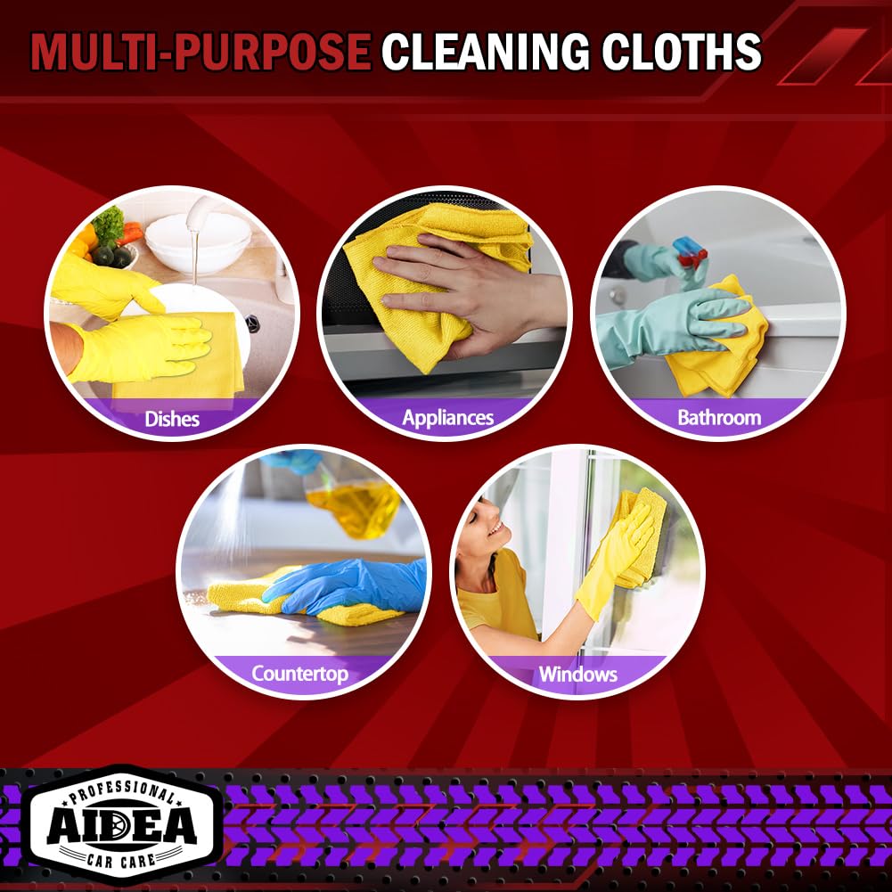 Microfiber Cleaning Cloth (10 Count)