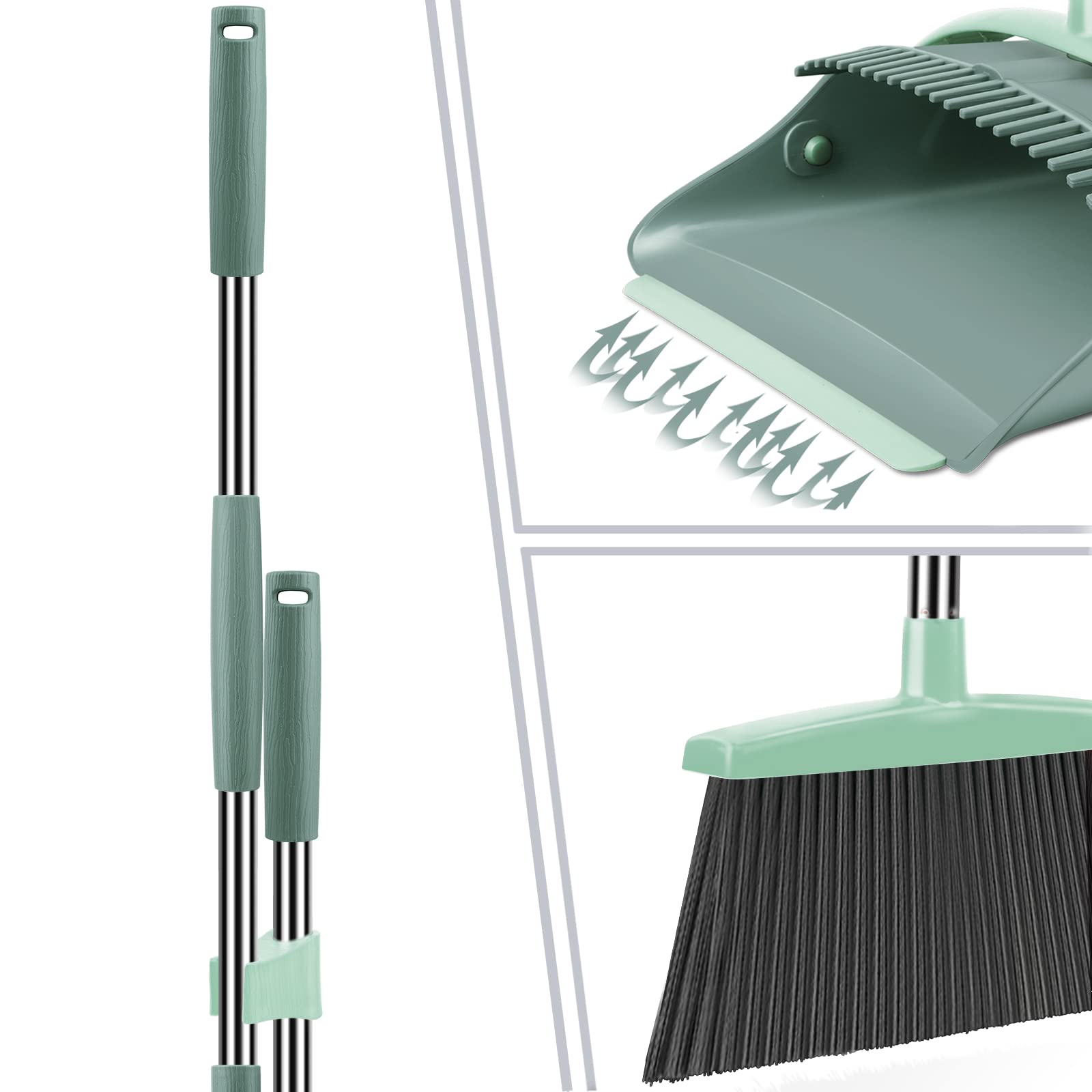 Broom and Dustpan Set for Home