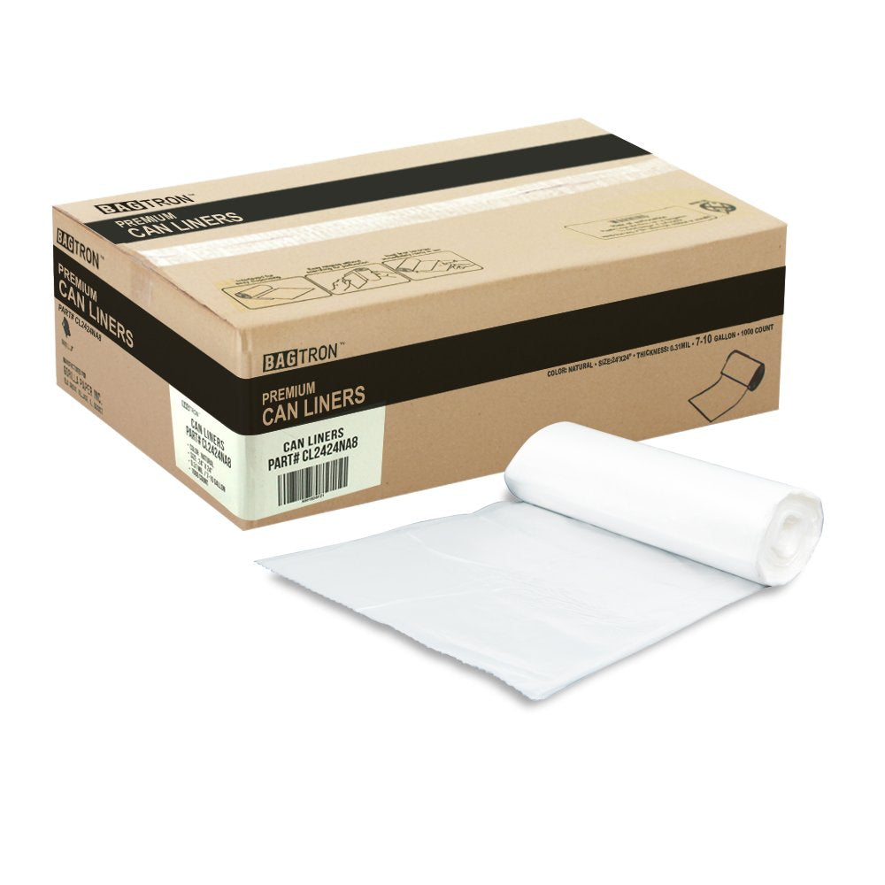 7 10 Gallon Trash Bags (1000 Count)