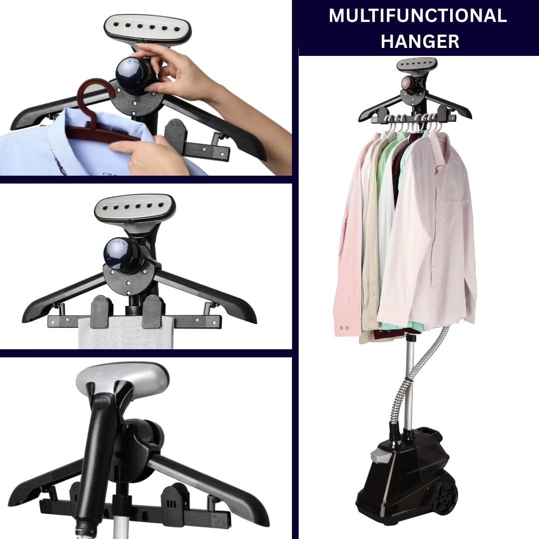Commercial Grade Standing Garment Steamer for Clothes with Auto