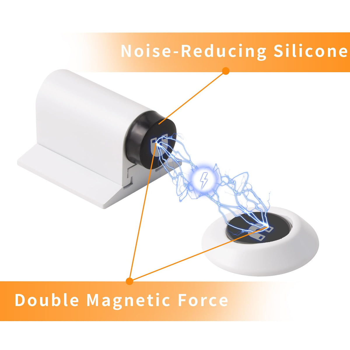 Magnetic Door Stoppers for Bottom of Door