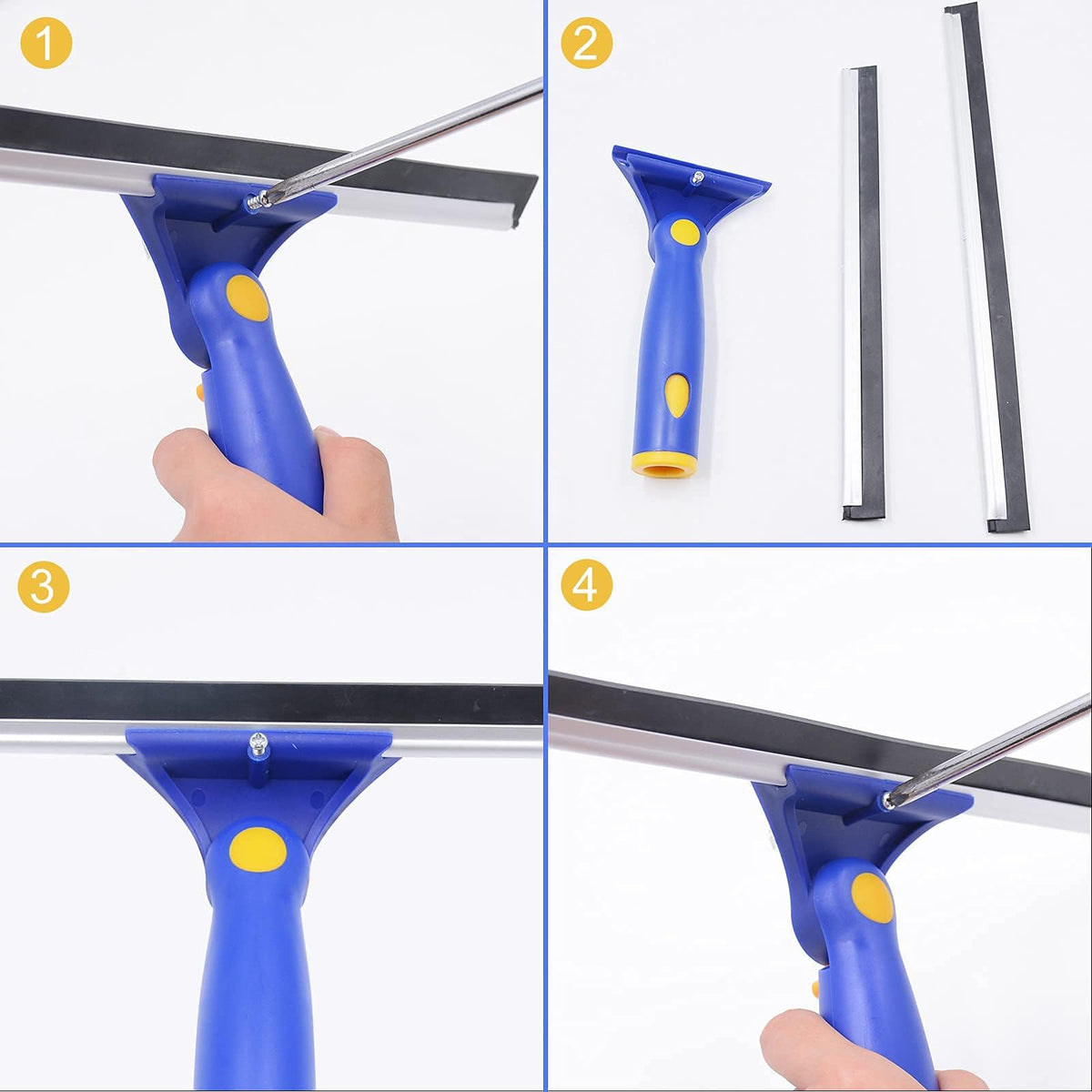 Window Washing Kit with Extension Pole
