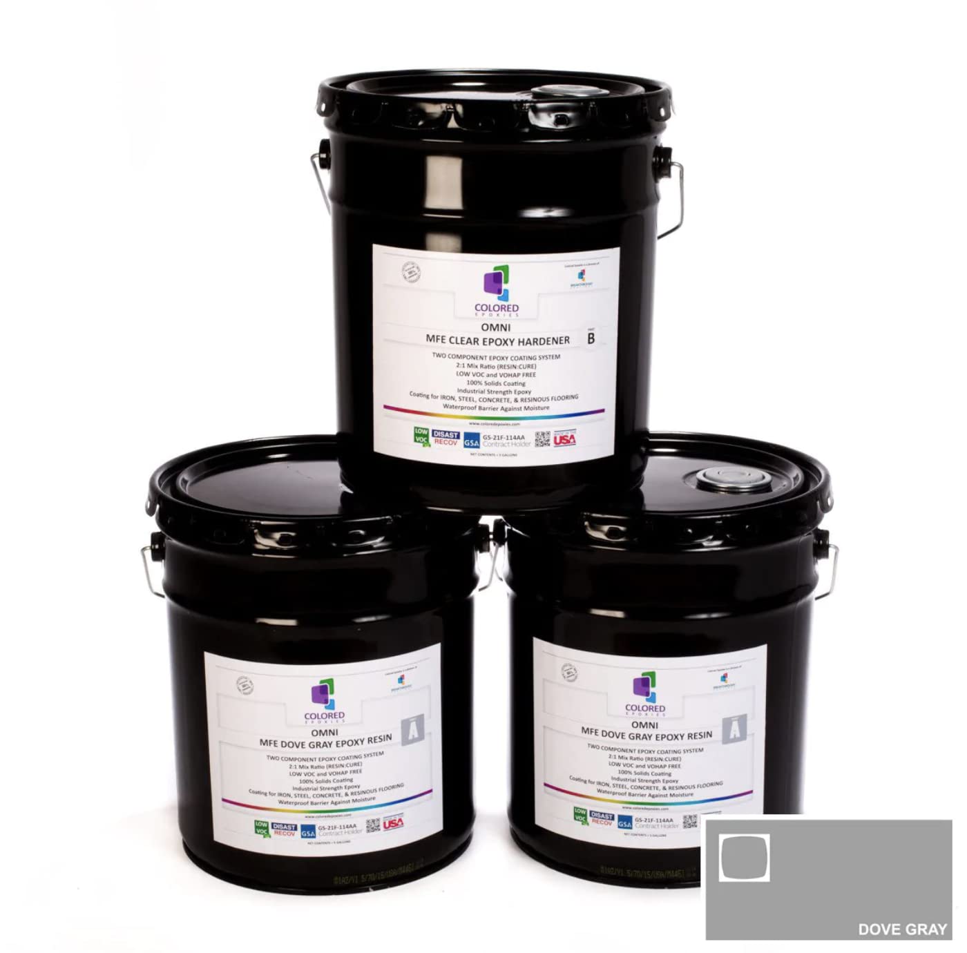 15 Gallon Resin and Hardener (1920 Fl Oz)