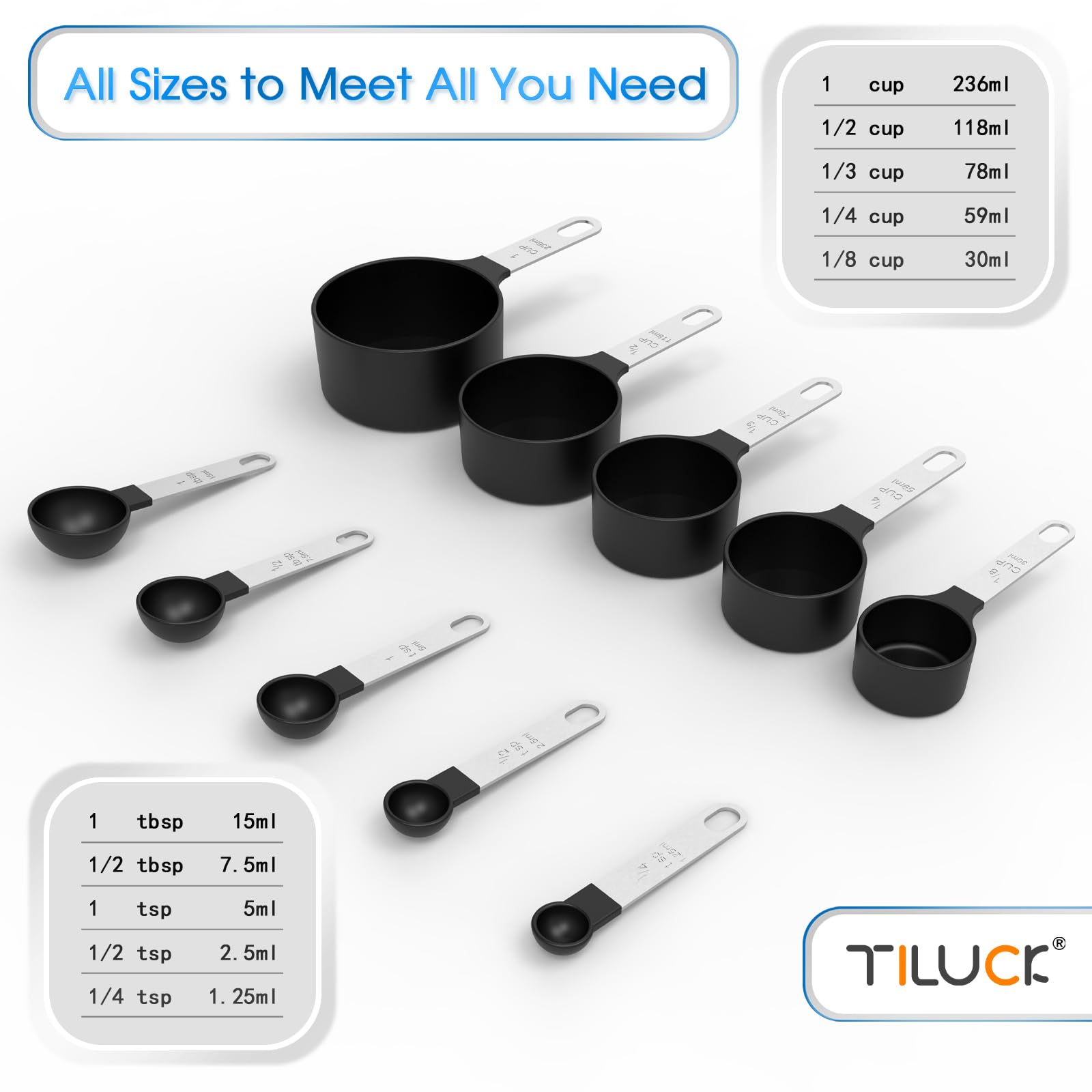 Measuring Cups & Spoons Set