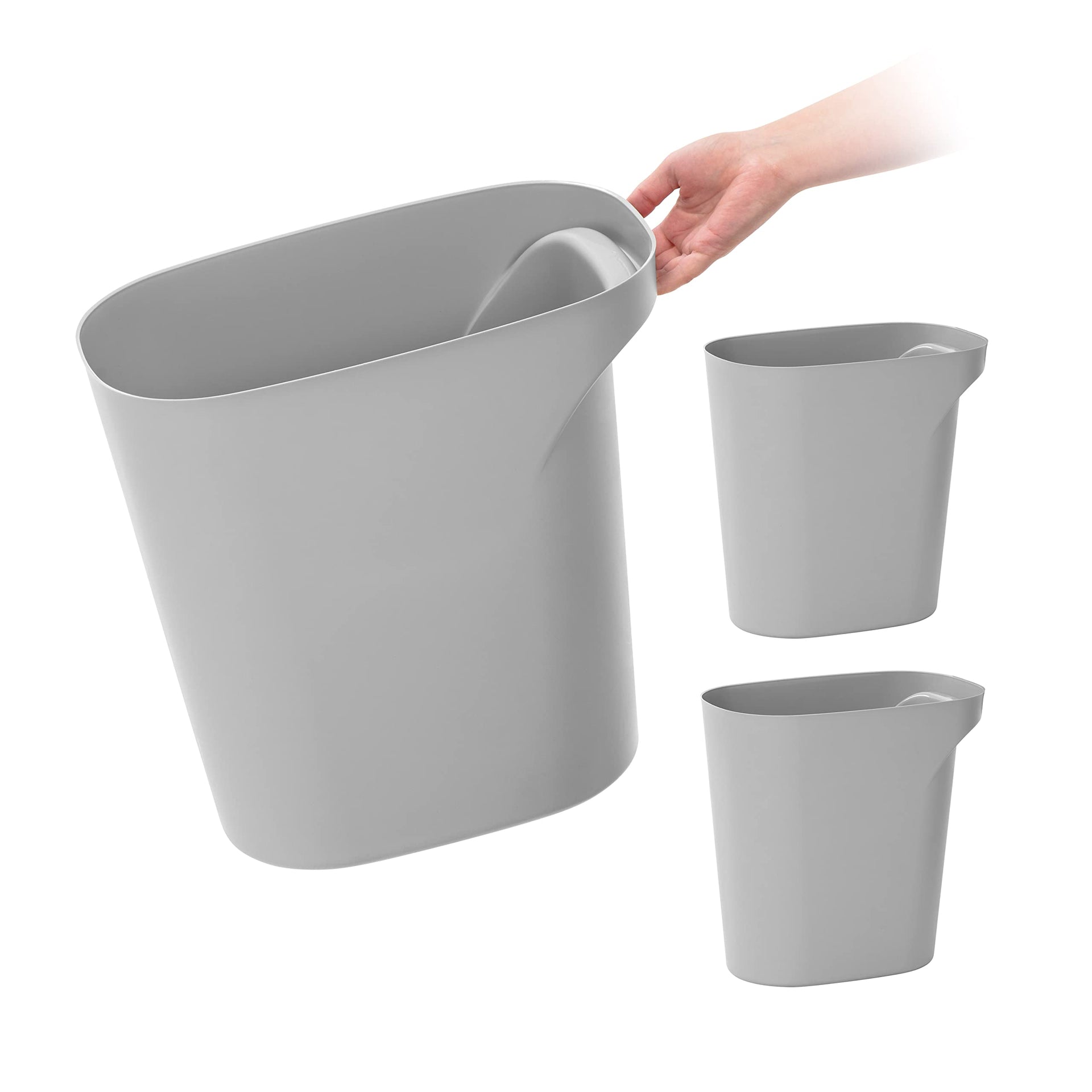 Small Trash Can (3 Count)