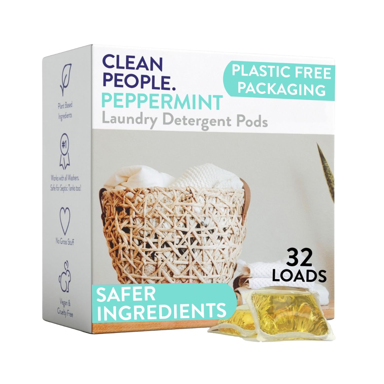Laundry Detergent Pods (32 Count)
