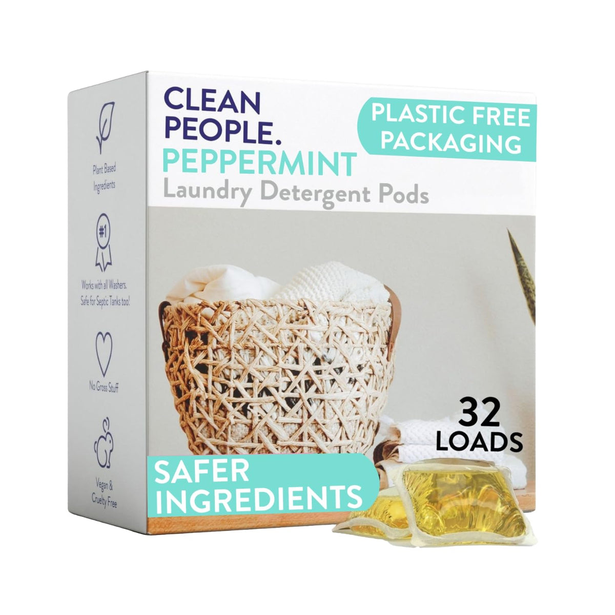 Laundry Detergent Pods (32 Count)