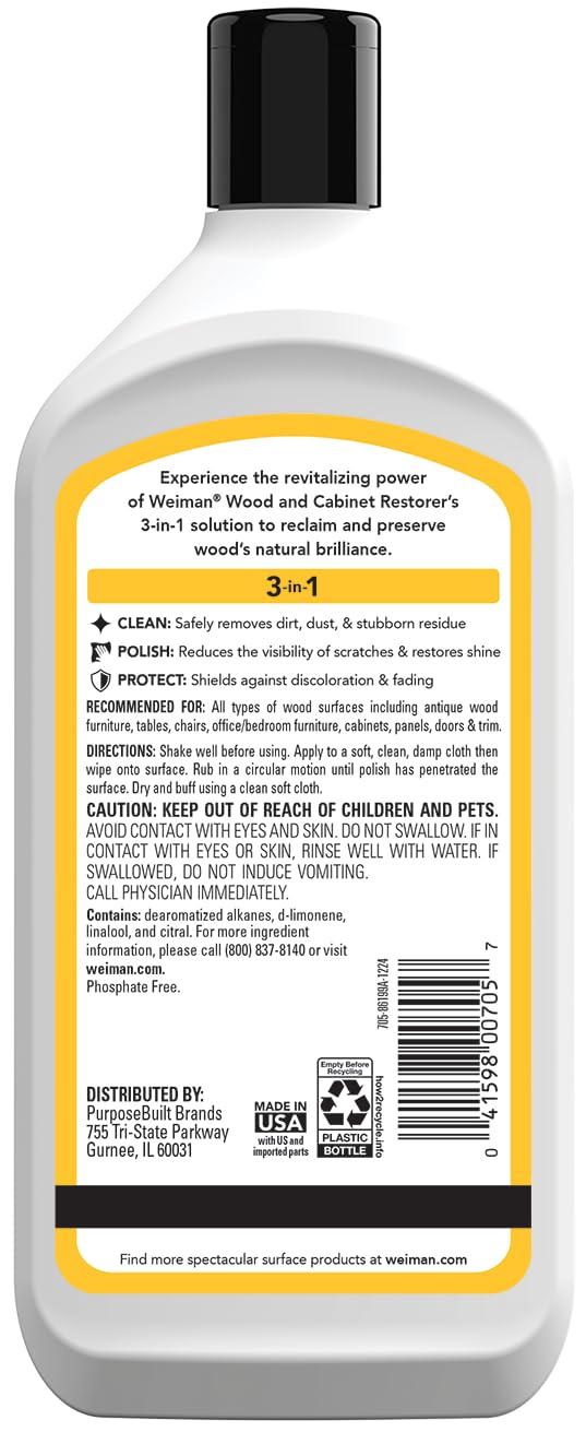 Wood and Cabinet Restorer 3 (16 Fl Oz)