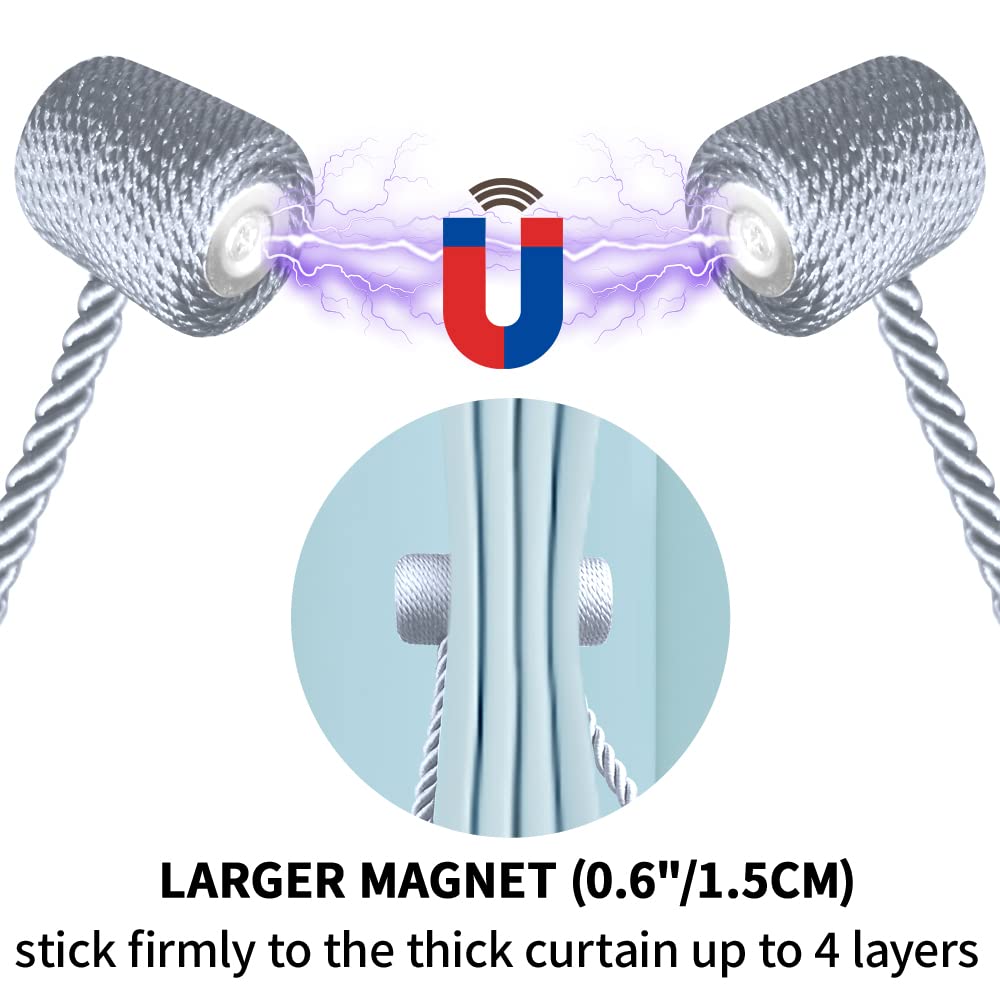 18 Inch Strong Magnetic Curtain Tiebacks