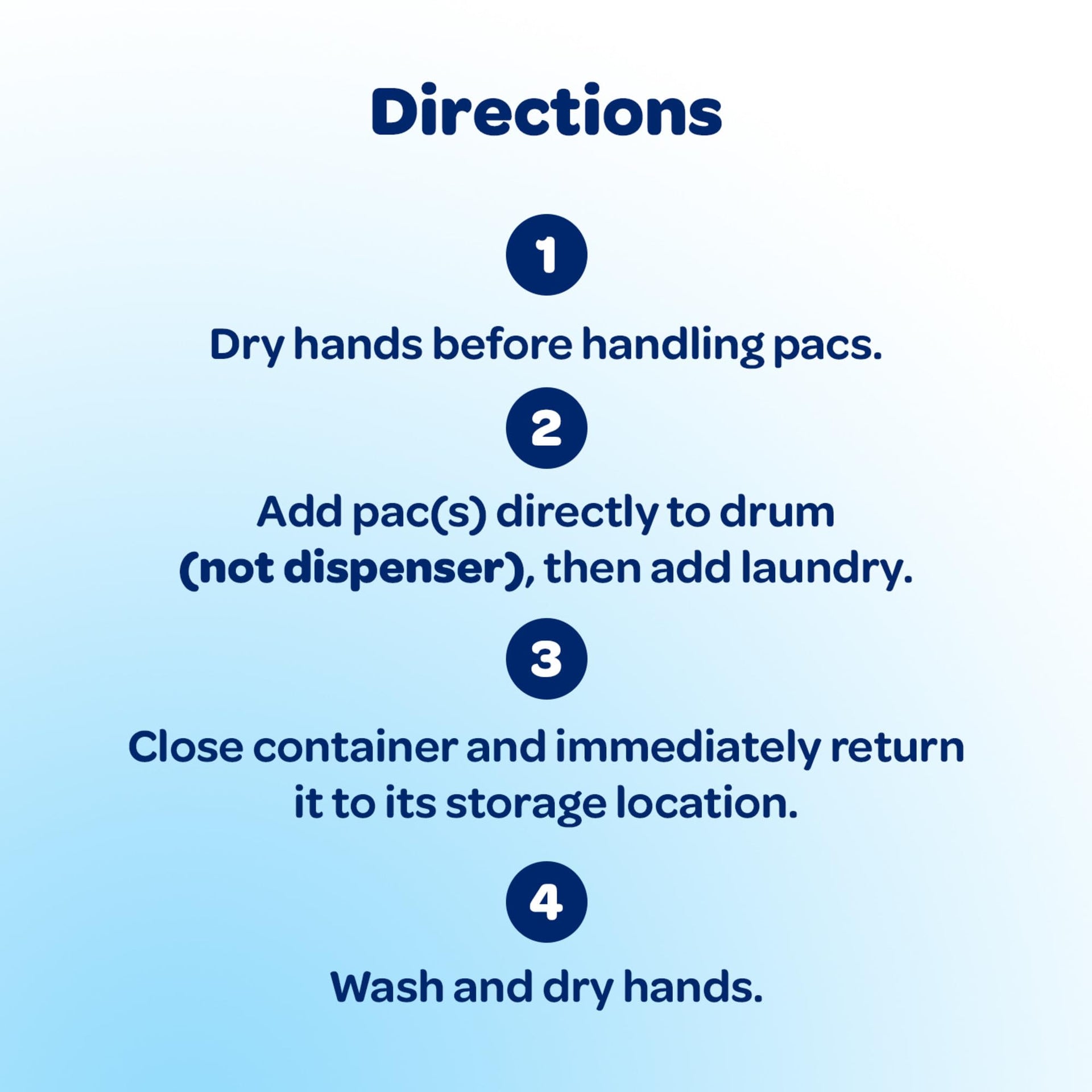 free clear Laundry Detergent Pacs for Sensitive Skin (132 Count) - ModHome Supplies