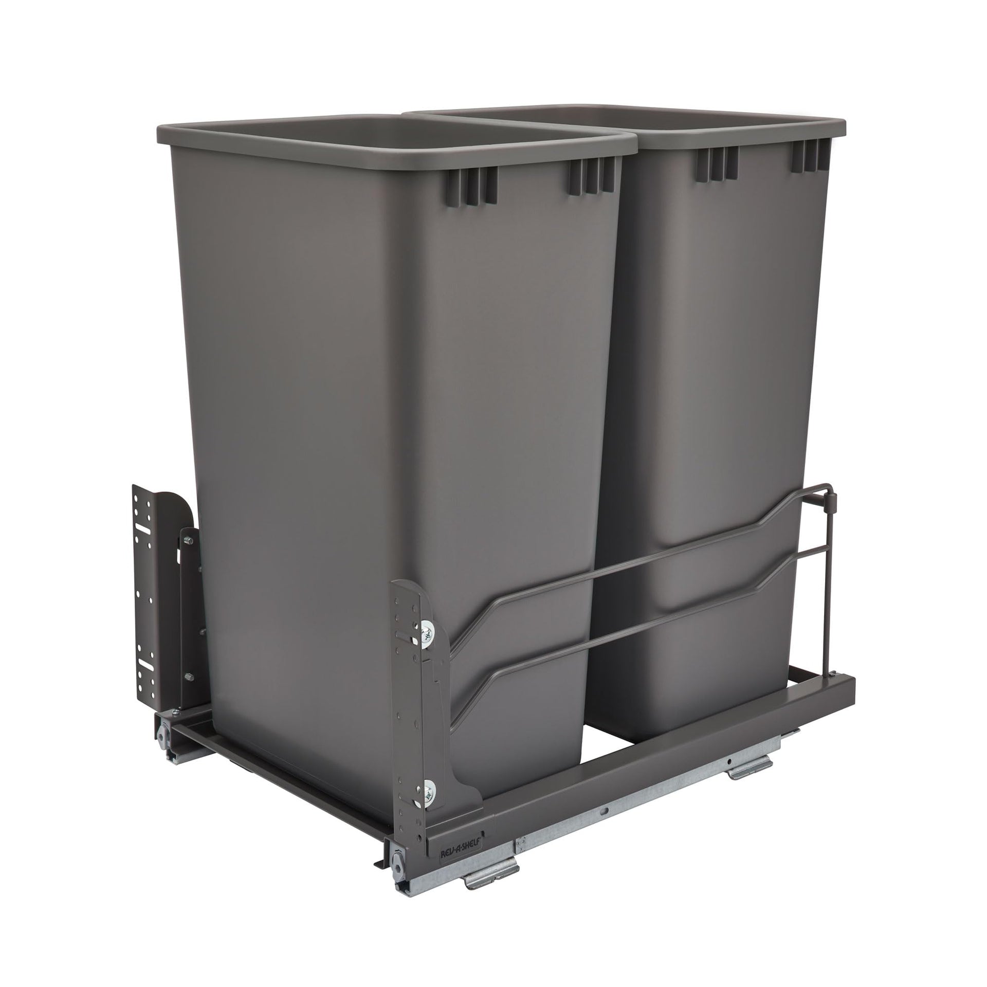 Double Pullout Trash Can w