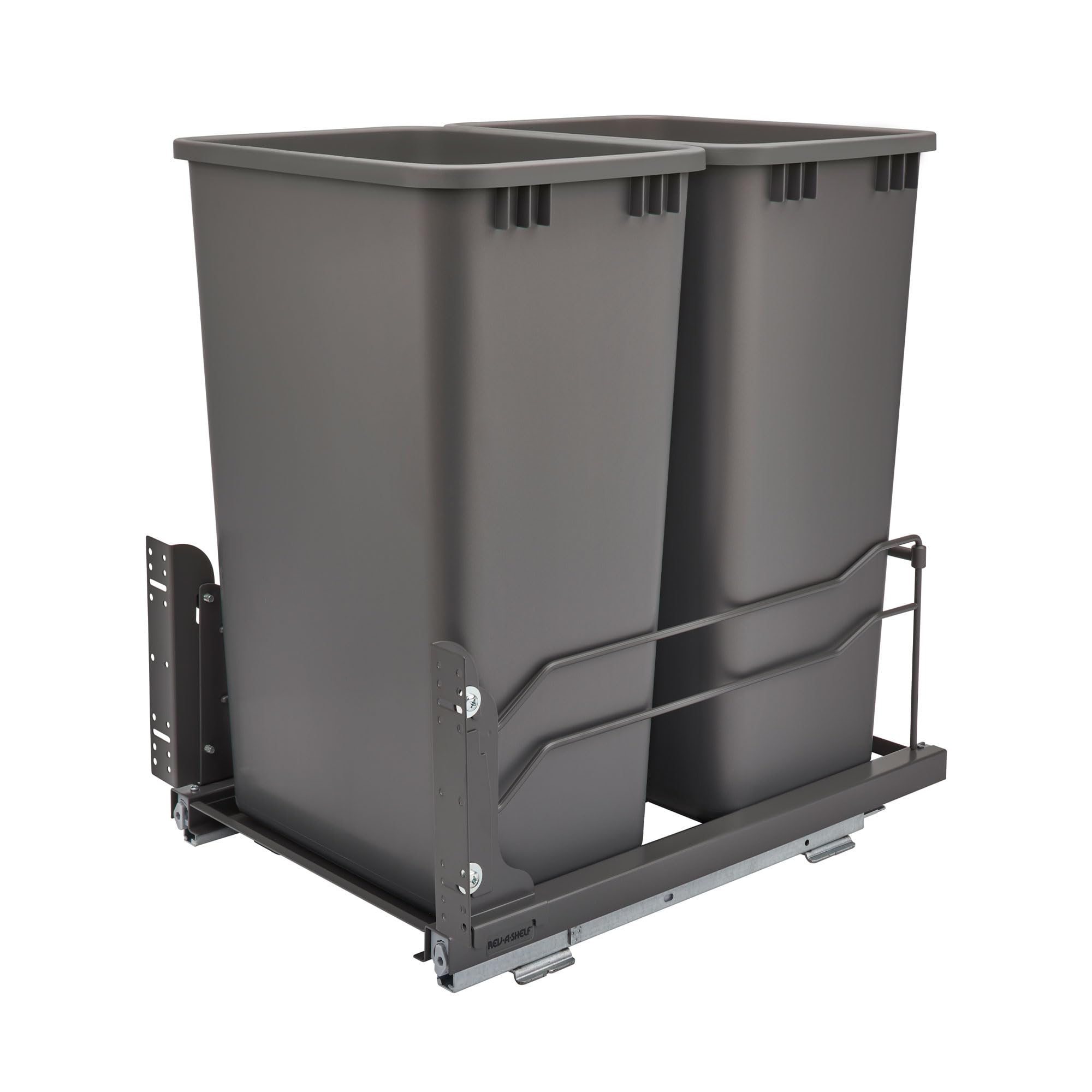 Double Pullout Trash Can w