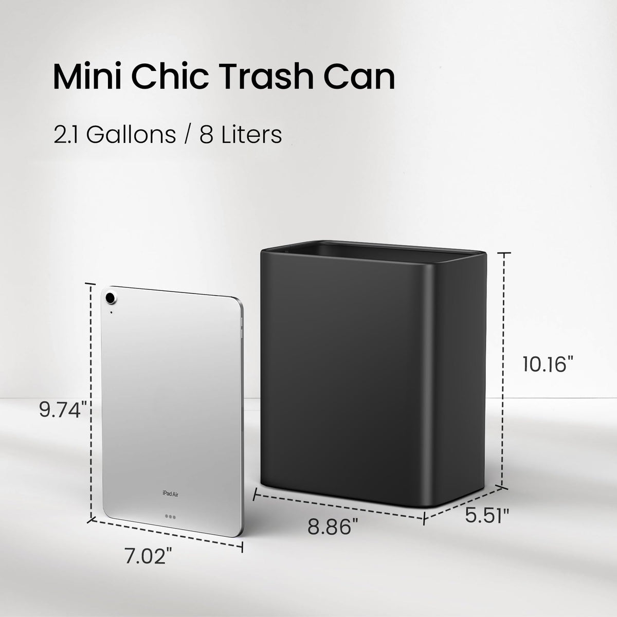 Small Bathroom Trash Can