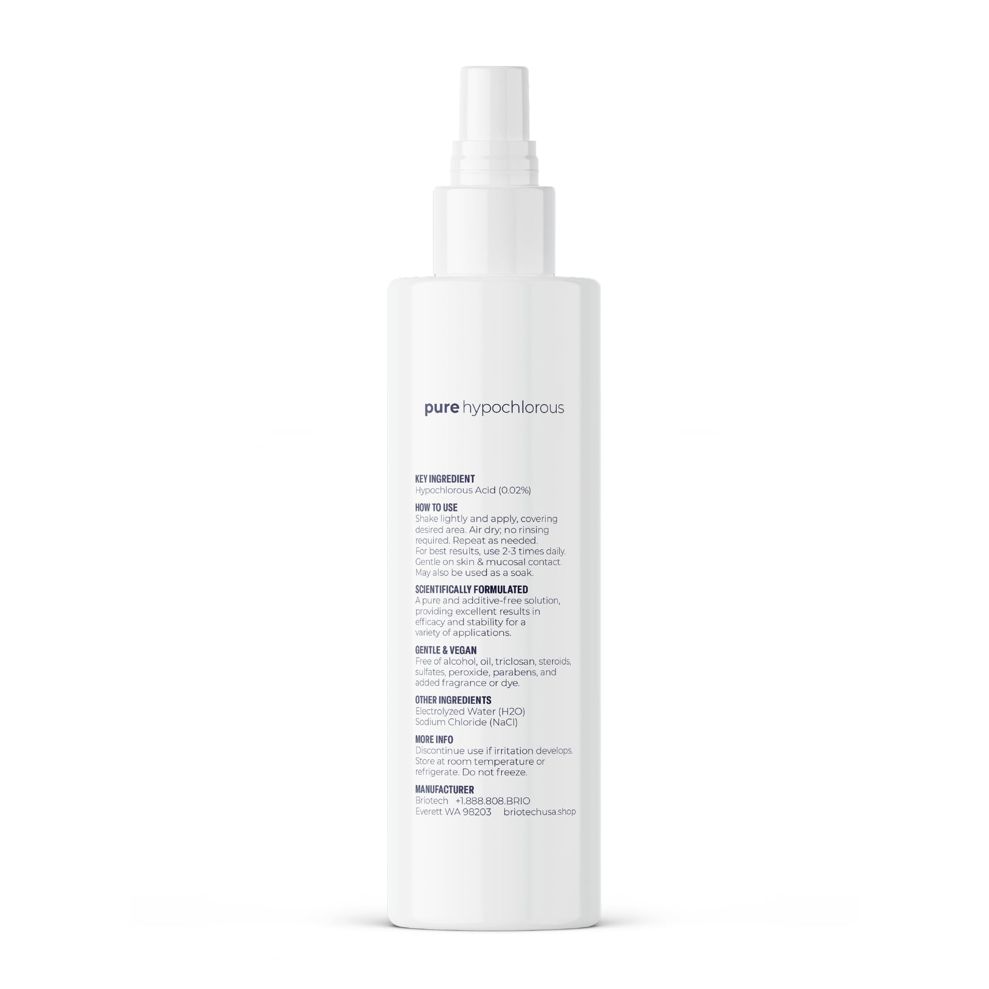Pure Hypochlorous Acid Spray and Cleanser (8.5 Fl Oz)