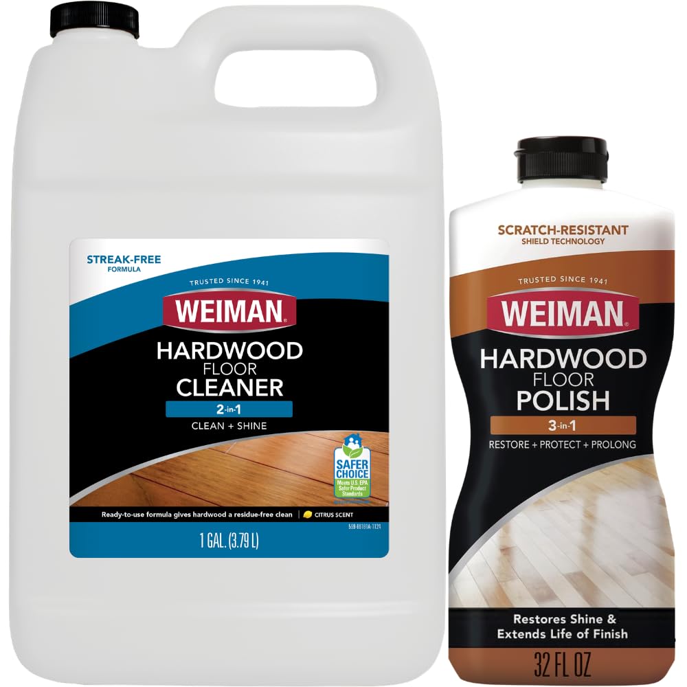 Hardwood Floor Cleaner and Polish (160 Fl Oz)