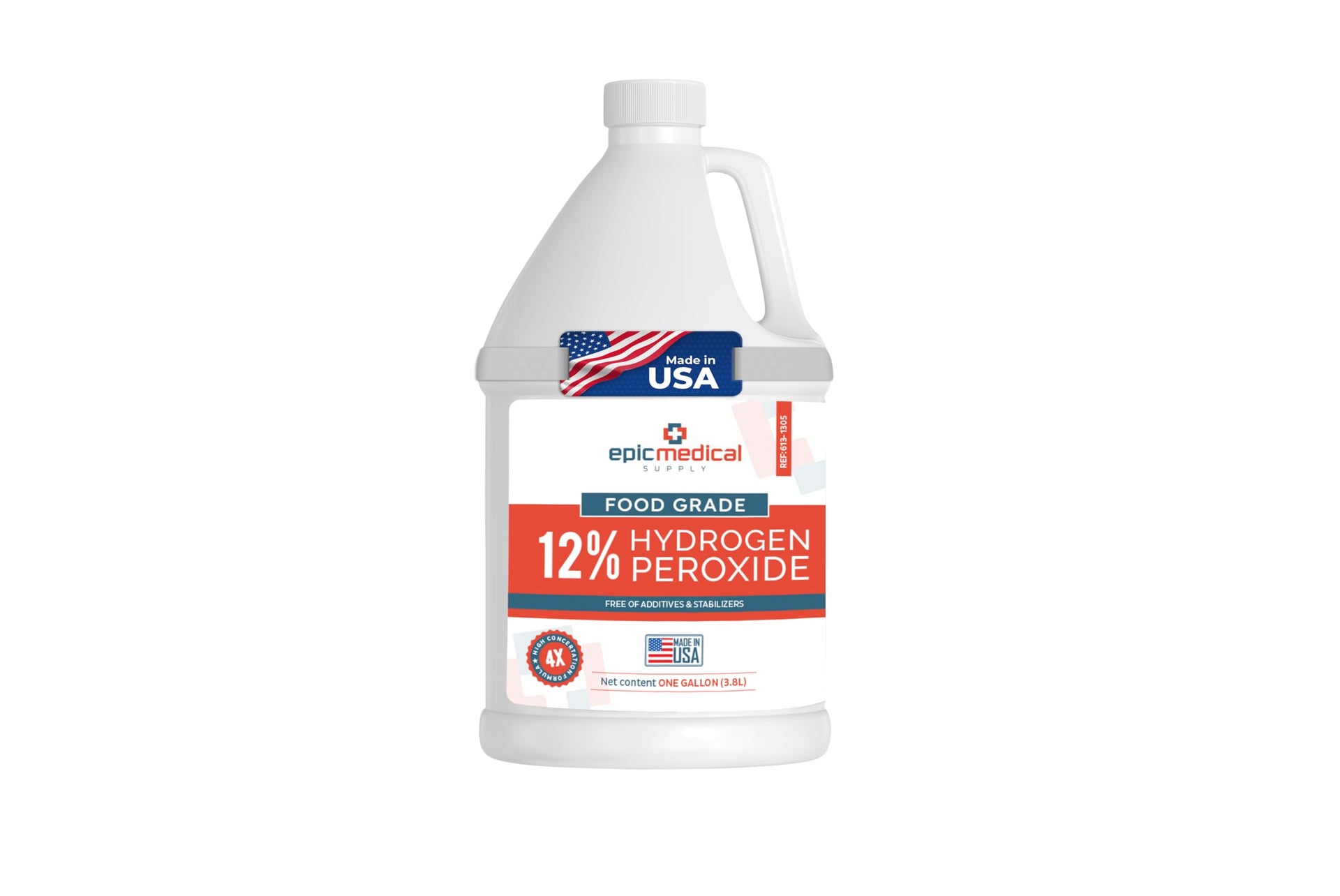 12% Food Grade Hydrogen Peroxide (128 Fl Oz)