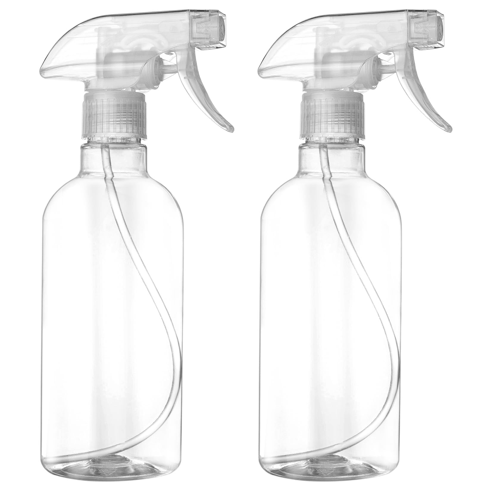 2 Pack Spray Bottles for Cleaning 16.9 oz
