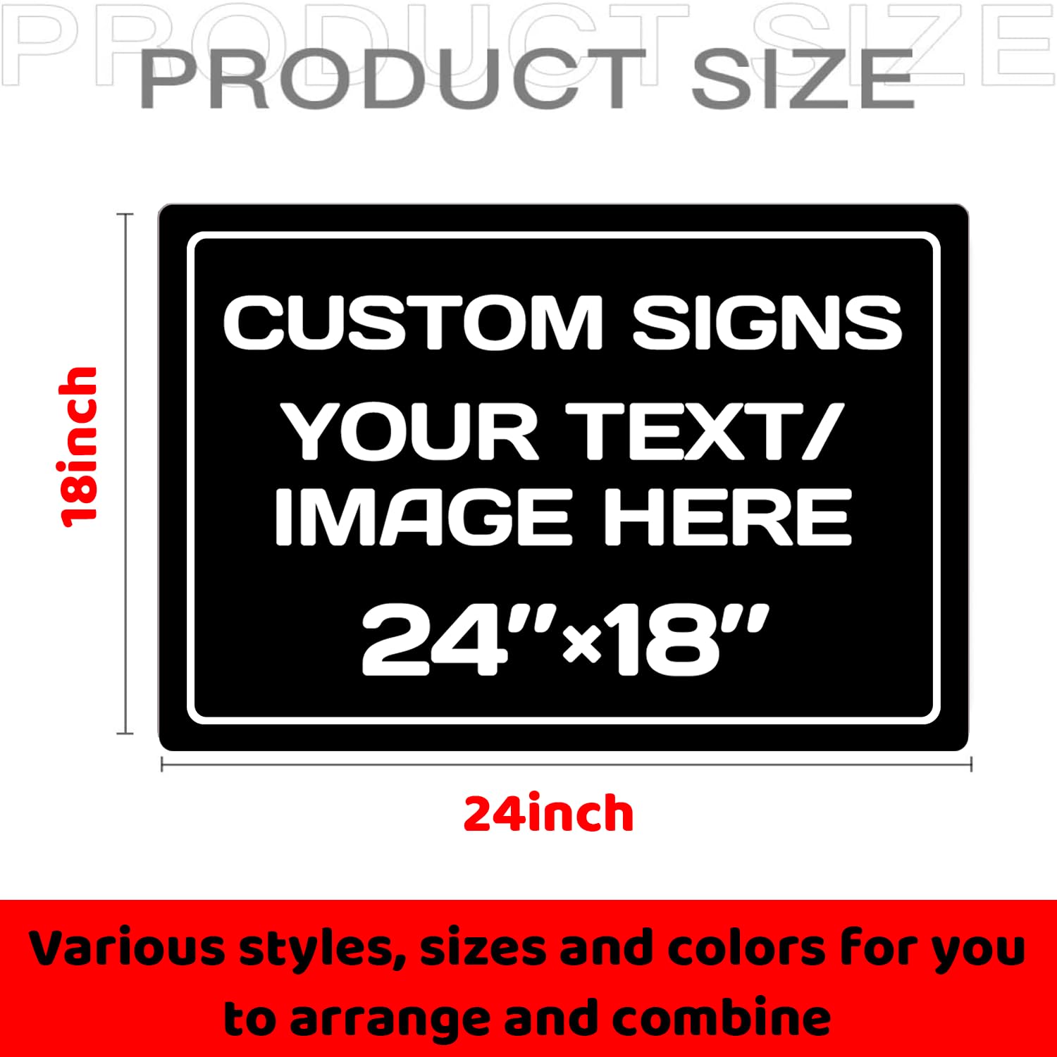 Personalized signs