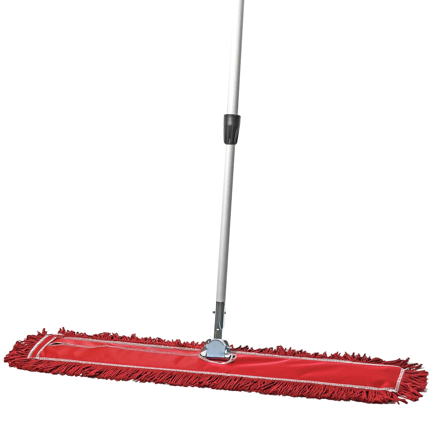 36 Inch Red Commercial Dust Mop & Floor Sweeper with Extendable Handle