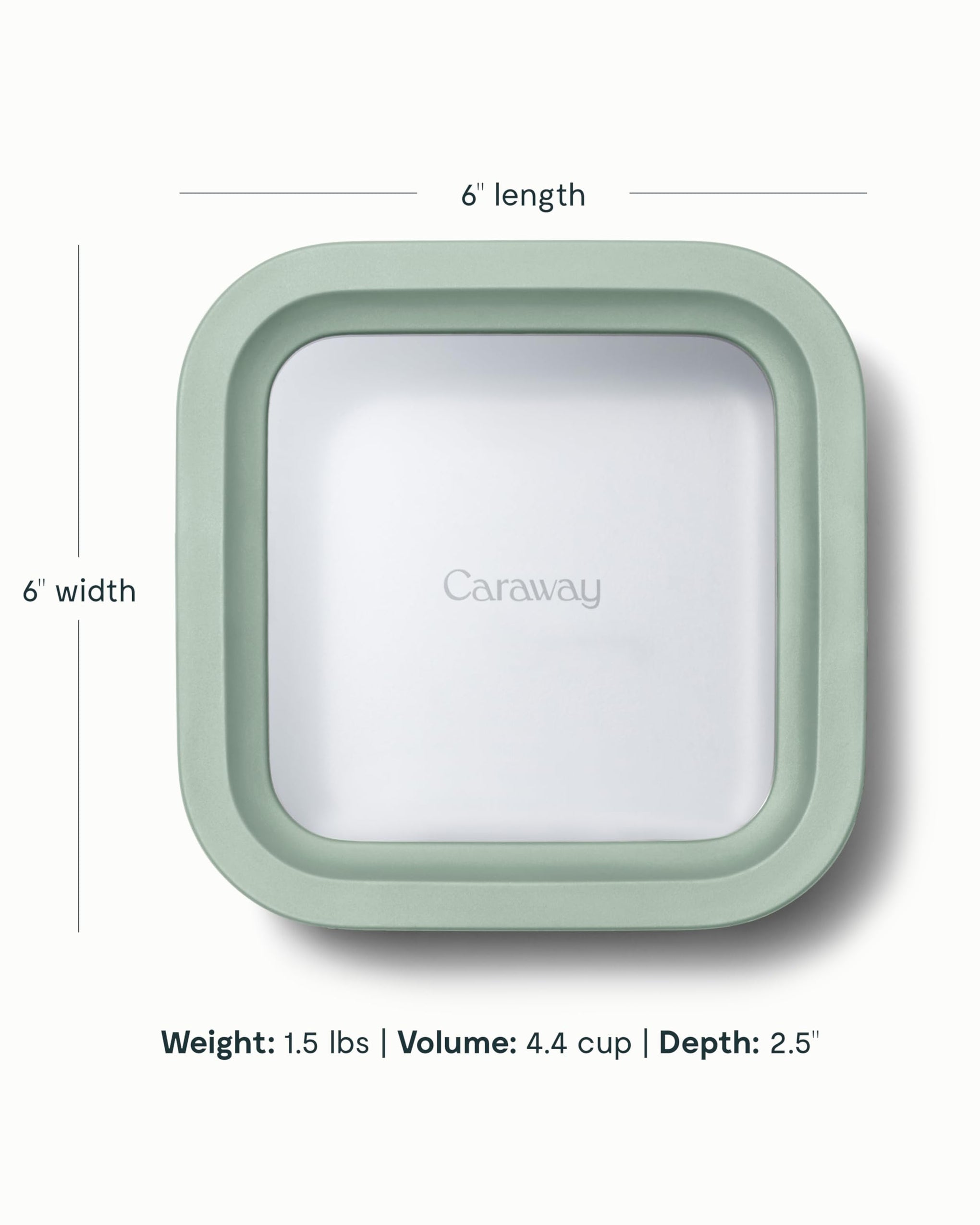 2 Piece Glass Food Storage Set with Lids (2 Count)
