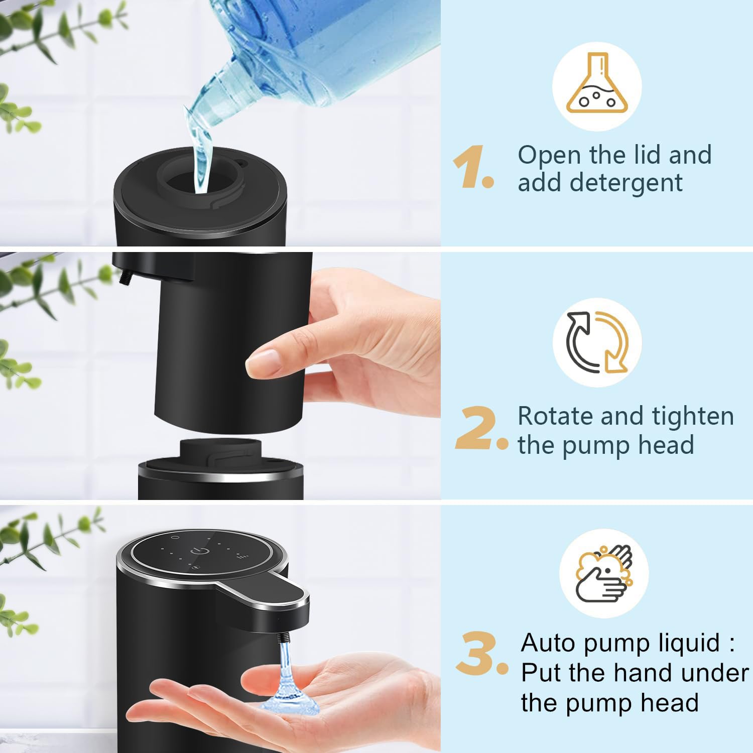 Automatic Liquid Soap Dispenser