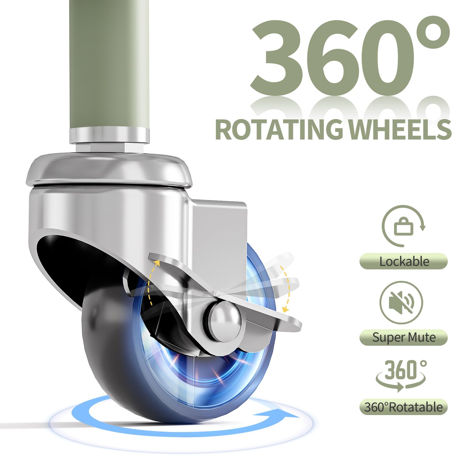 3 Tier Rolling Cart