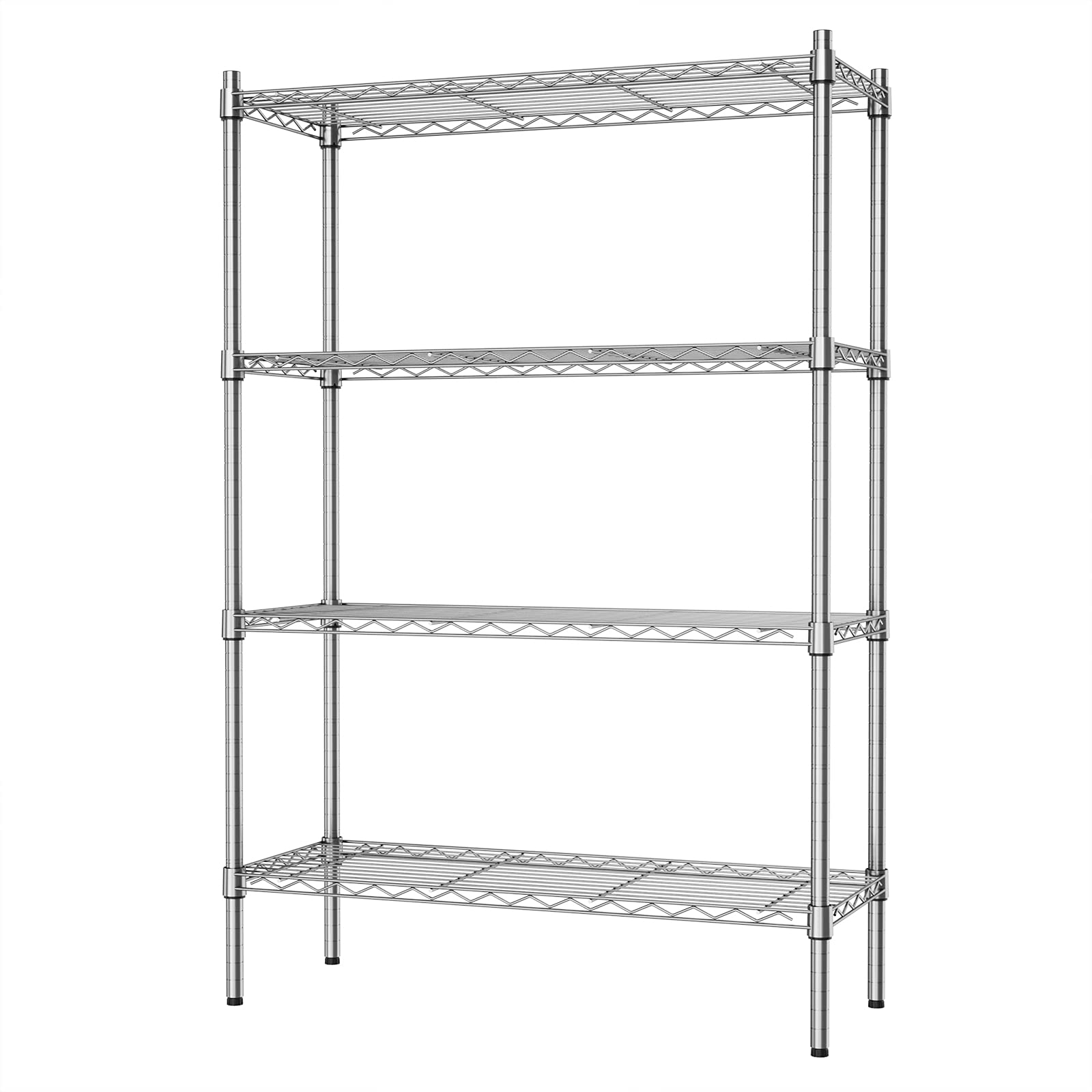4 Tier Heavy Duty Wire Shelving