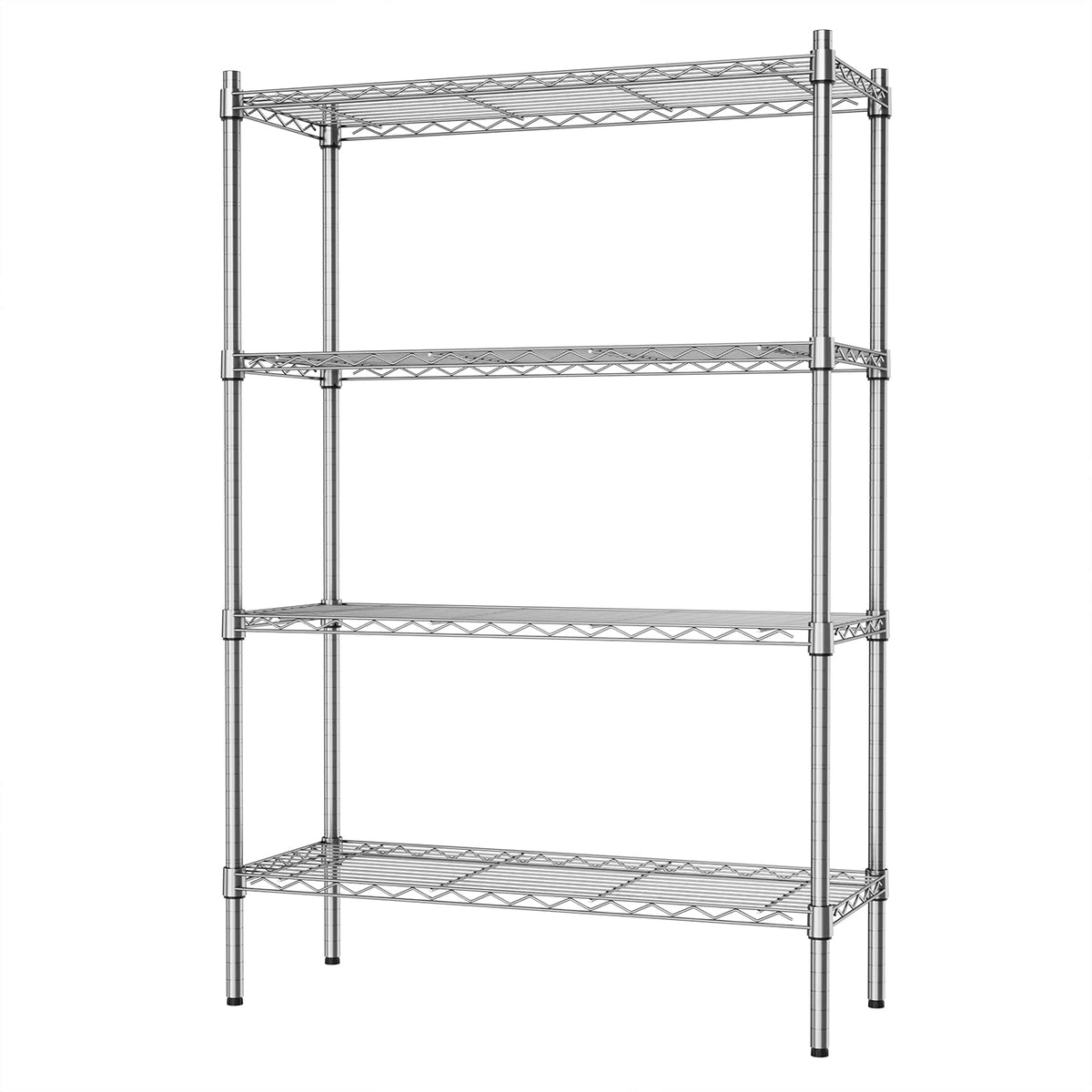 4 Tier Heavy Duty Wire Shelving