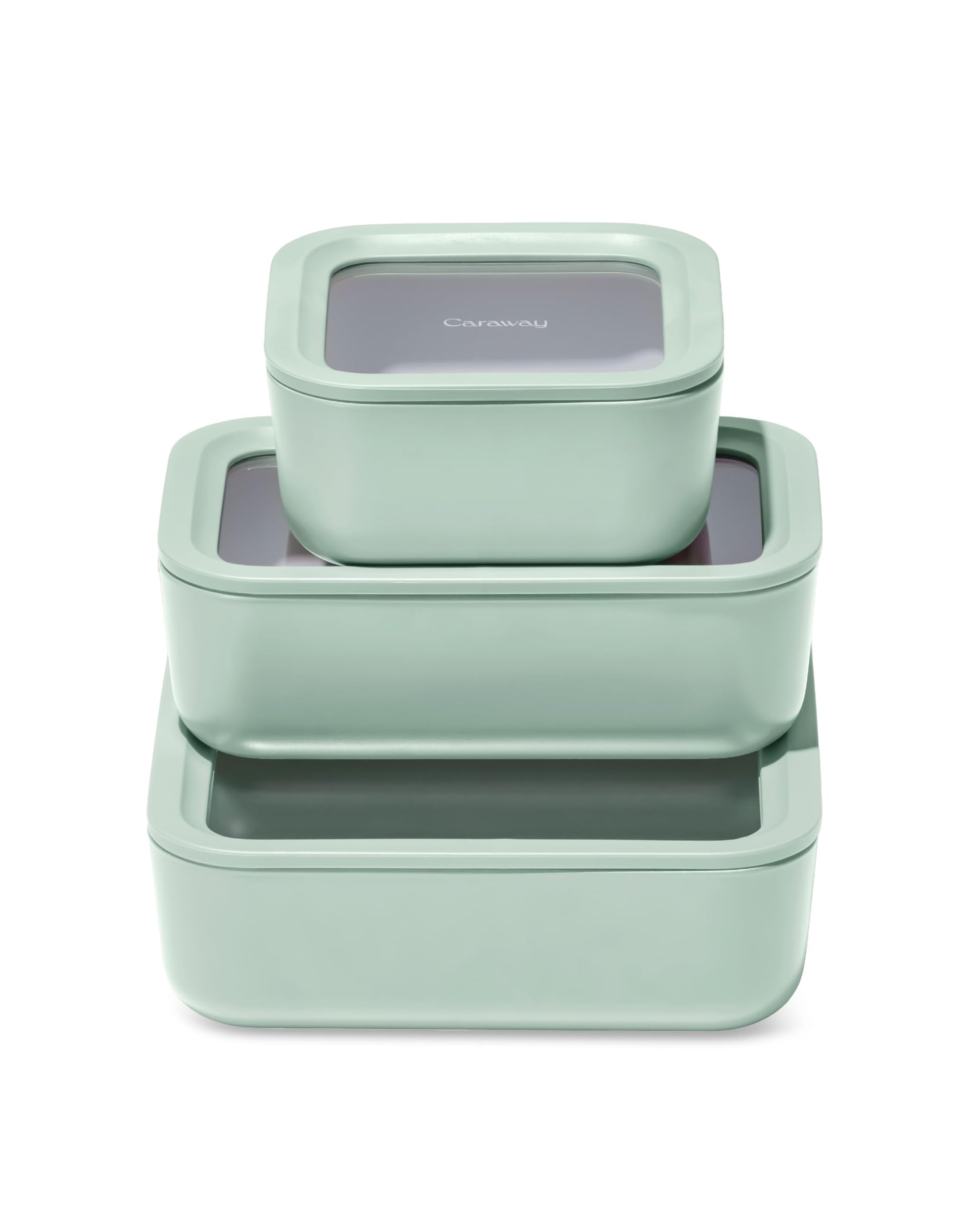 3 Piece Glass Food Storage Container Set (3 Count)