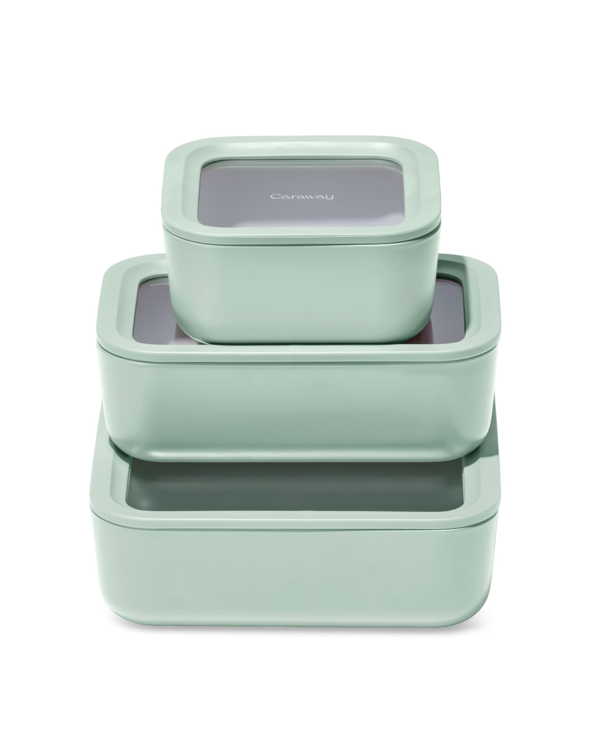 3 Piece Glass Food Storage Container Set (3 Count)