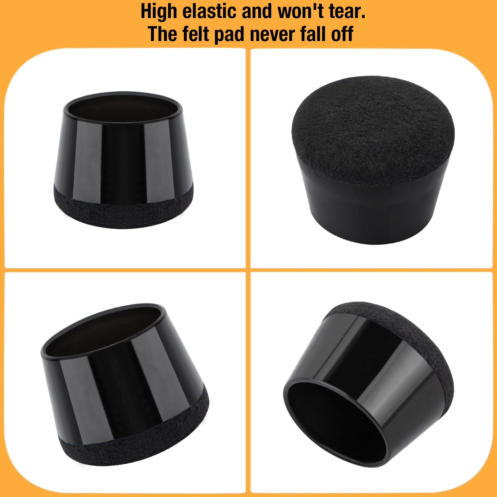 32 Pcs New Chair Leg Floor Protectors (32 Count)